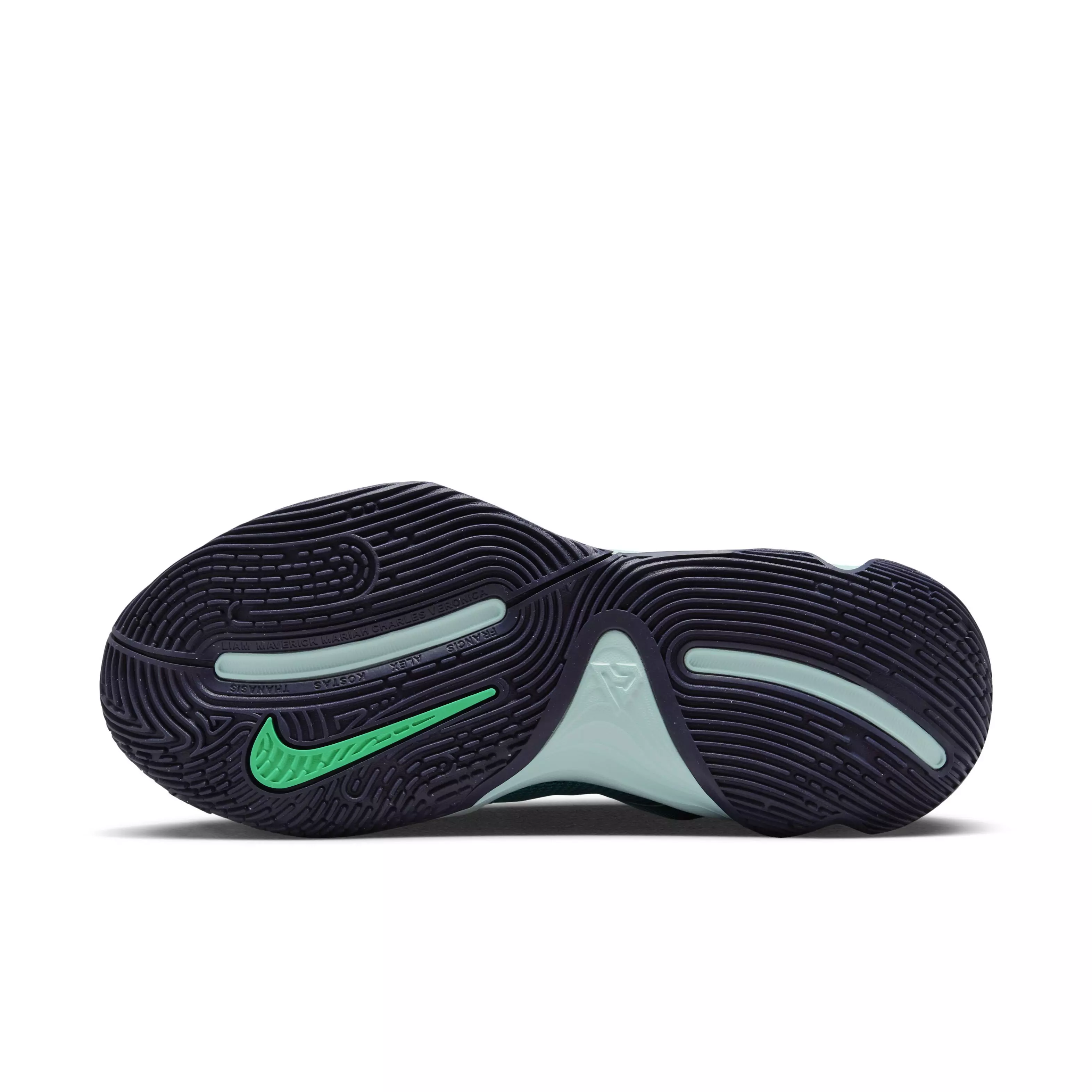 Nike Giannis Immortality 3 "Geode Teal/Purple Ink/Jade Ice/Stadium Green" Men's Basketball Shoe - TEAL/PURPLE/JADE/GREEN