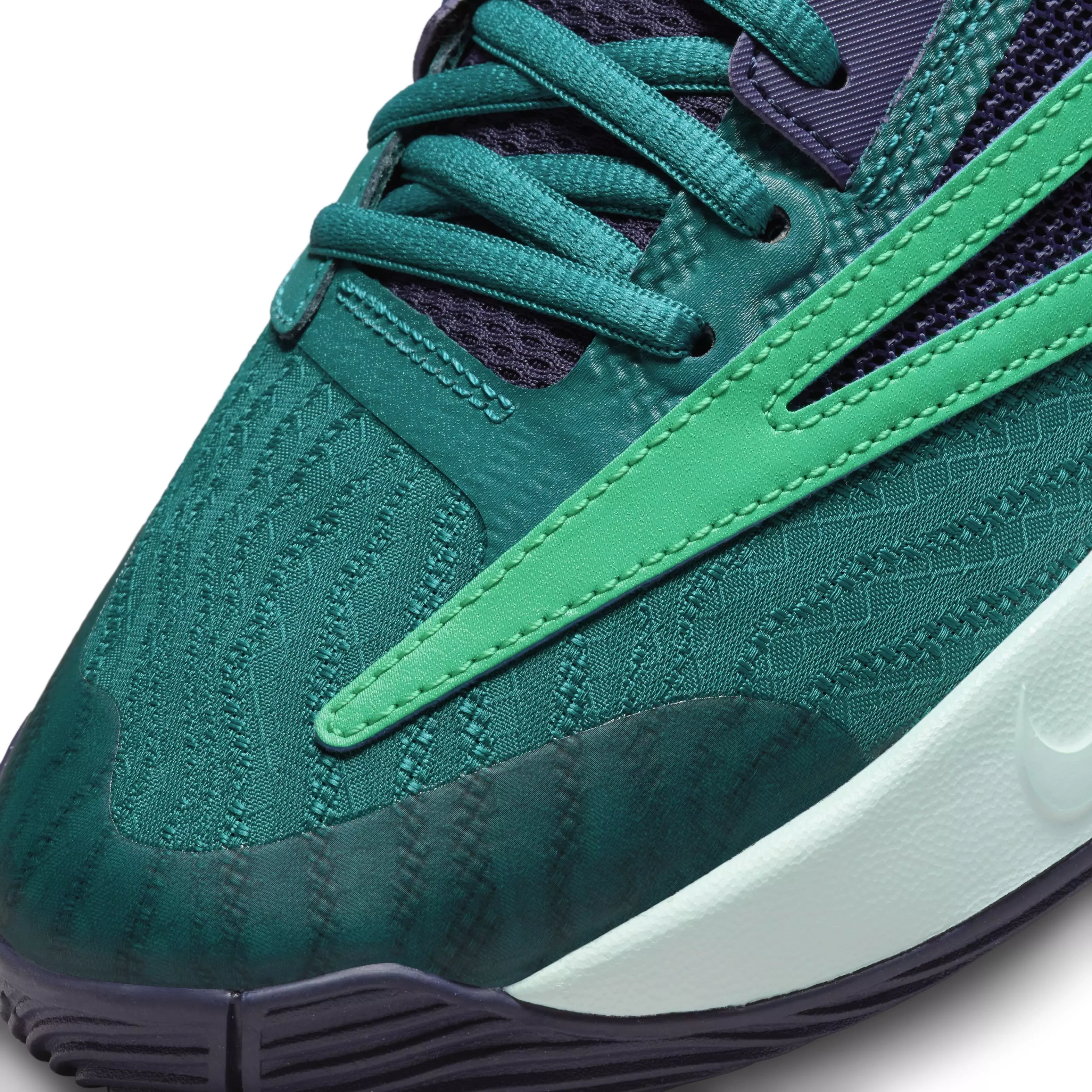 Nike Giannis Immortality 3 "Geode Teal/Purple Ink/Jade Ice/Stadium Green" Men's Basketball Shoe - TEAL/PURPLE/JADE/GREEN