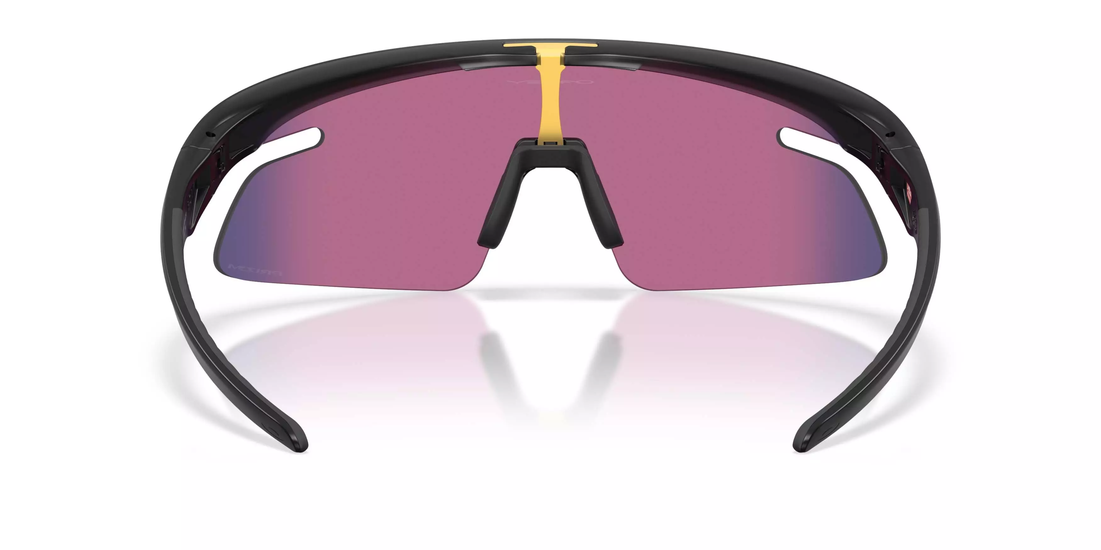 Oakley RSLV Lite Prizm Road Sunglasses &ndash; Black Ink - BLACK/RED