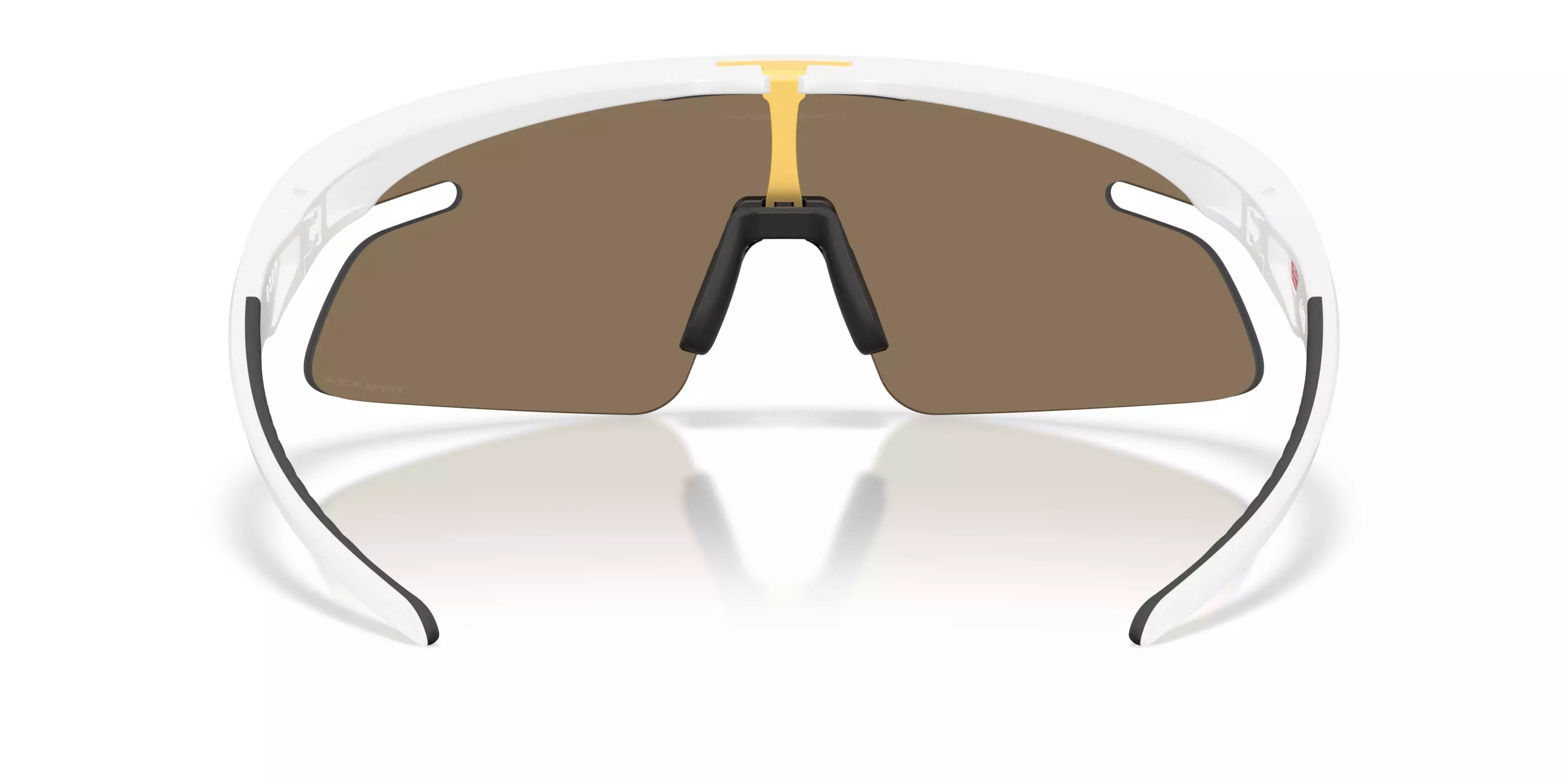 Oakley RSLV Lite Prizm 24K Sunglasses &ndash; Matte White - WHITE/GOLD