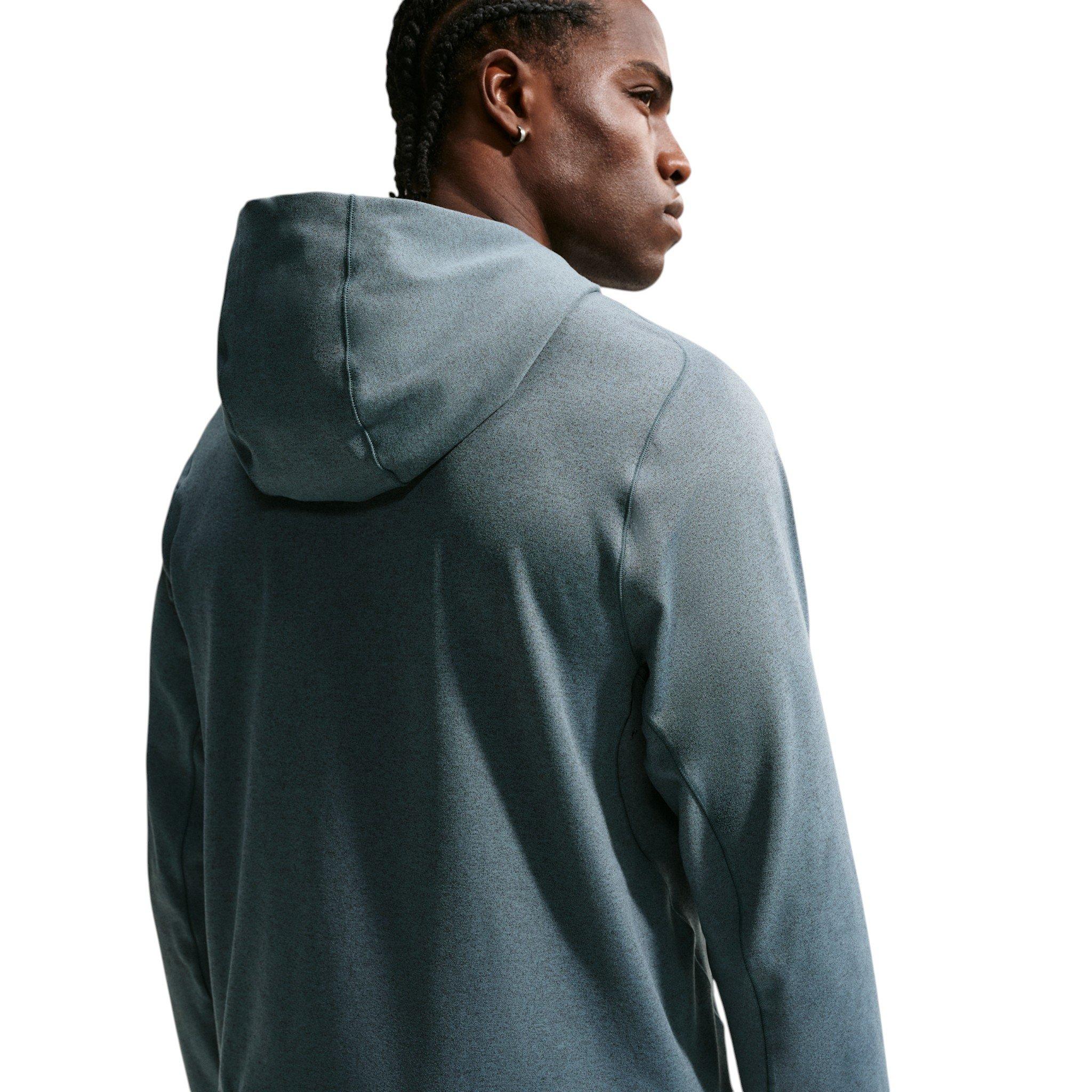 Nike Men's Primary NanoKnit Dri-FIT UV Protection Pullover Performance Hoodie - Grey - GREY