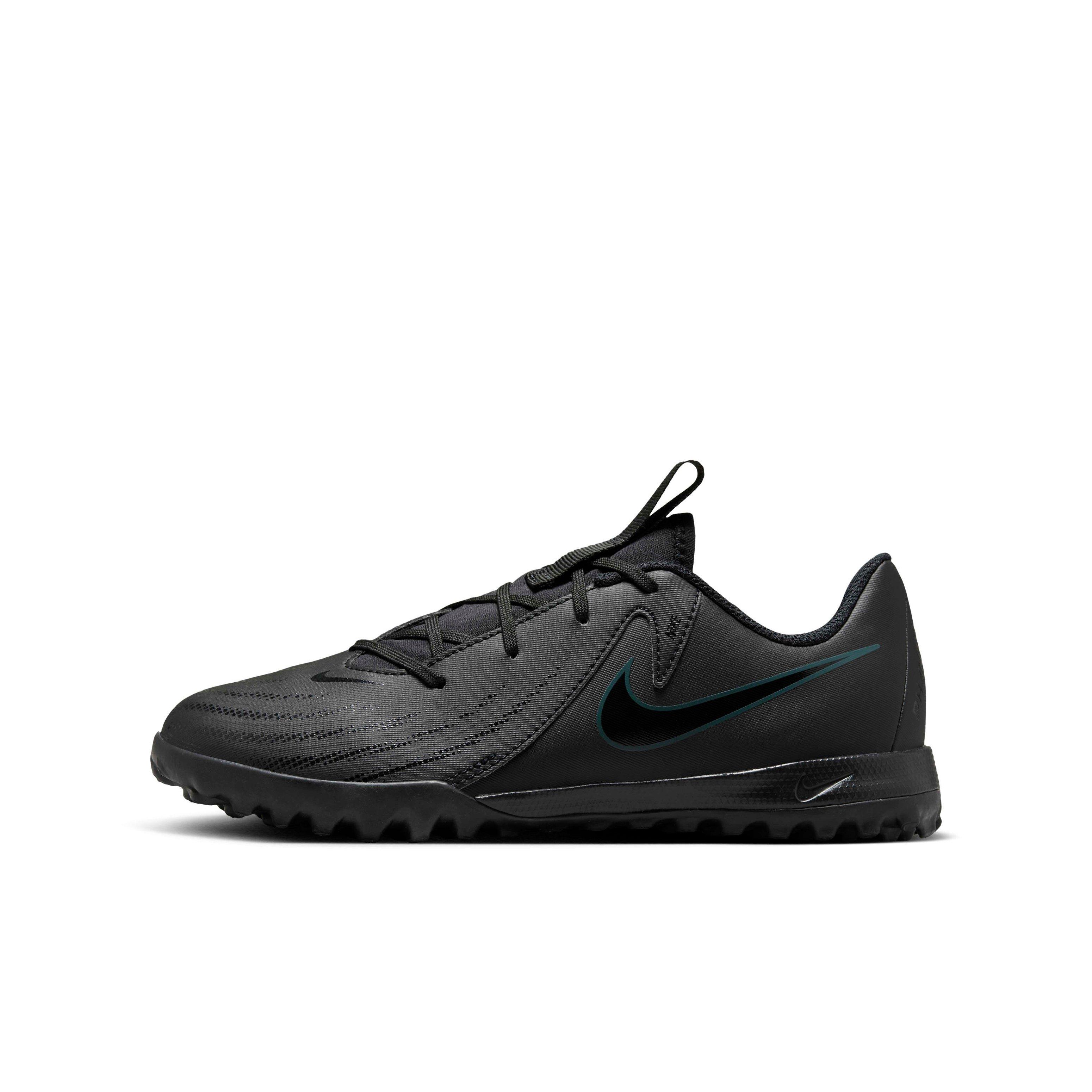 Nike Jr. Phantom GX 2 Academy Turf  Grade School Kids' "Black/Deep Jungle/Black" Soccer Shoe