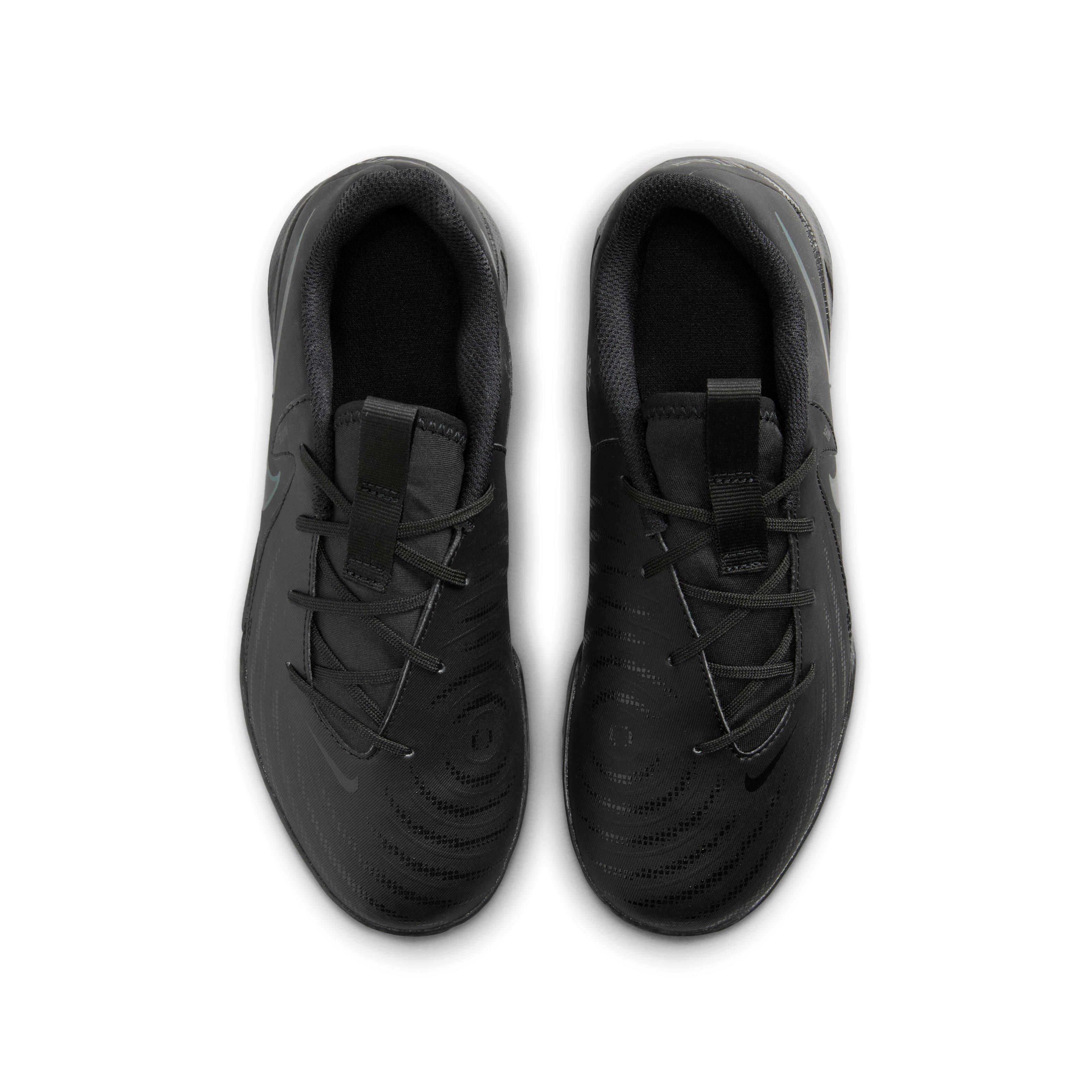 Nike Jr. Phantom GX 2 Academy Turf  Grade School Kids' "Black/Deep Jungle/Black" Soccer Shoe