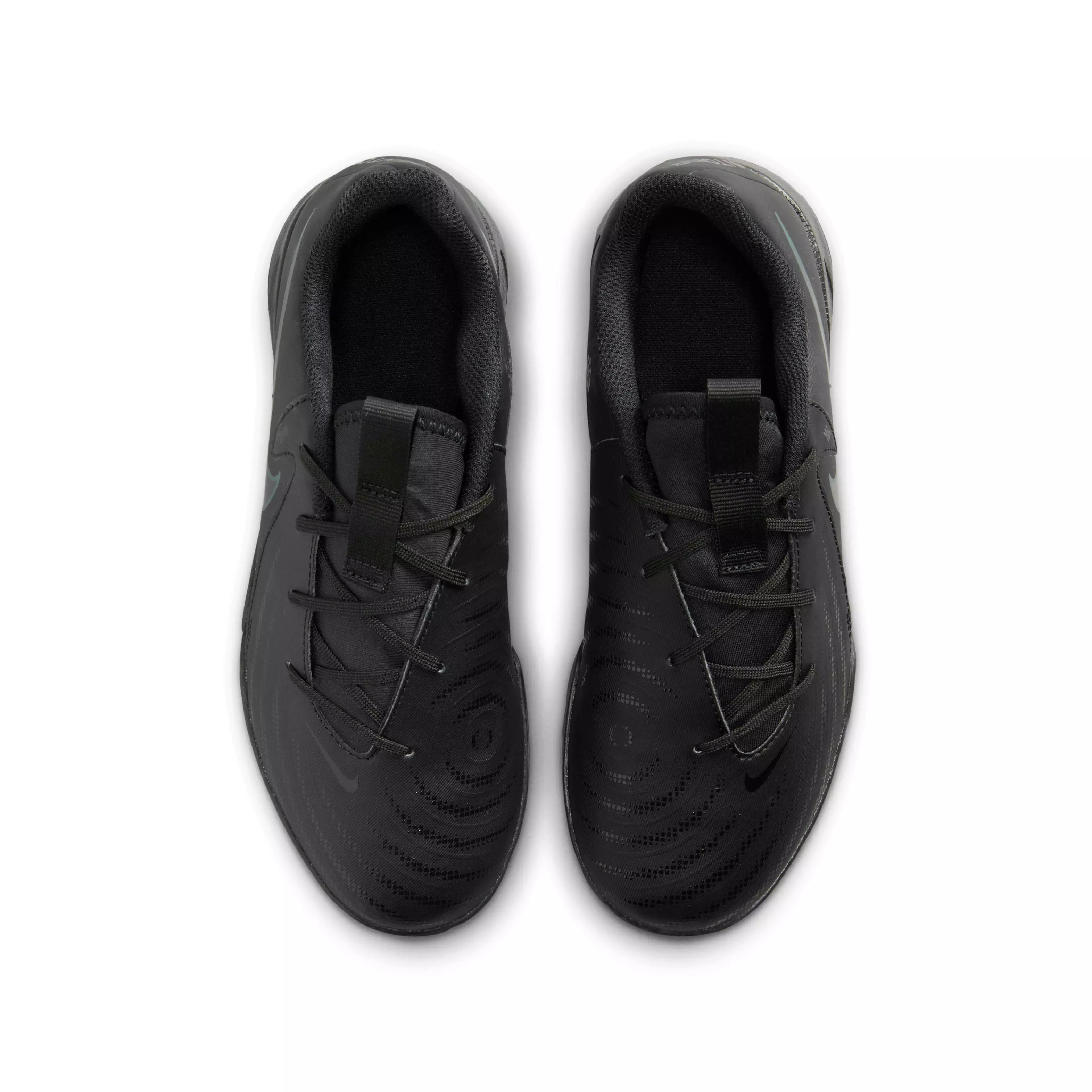 Nike Jr. Phantom GX 2 Academy Turf "Black/Deep Jungle/Black" Grade School Kids' Soccer Shoe - BLACK/JUNGLE/BLACK