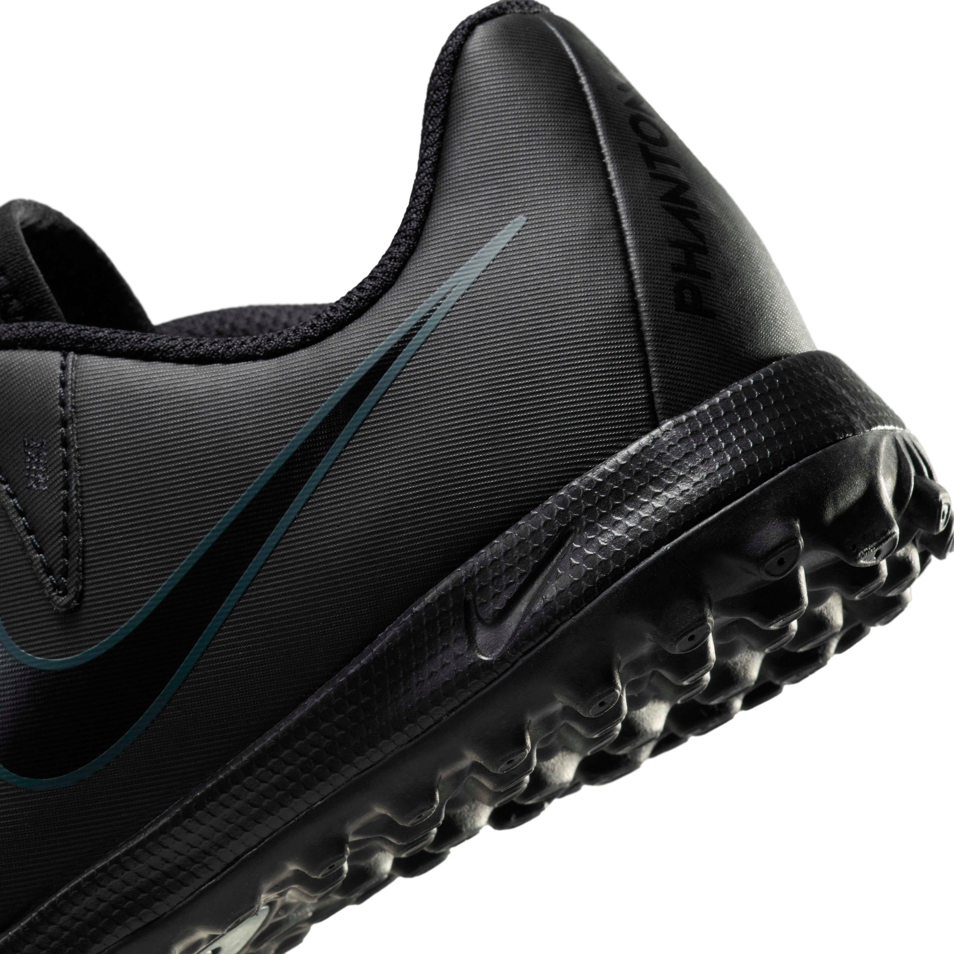 Nike Jr. Phantom GX 2 Academy Turf  Grade School Kids' "Black/Deep Jungle/Black" Soccer Shoe