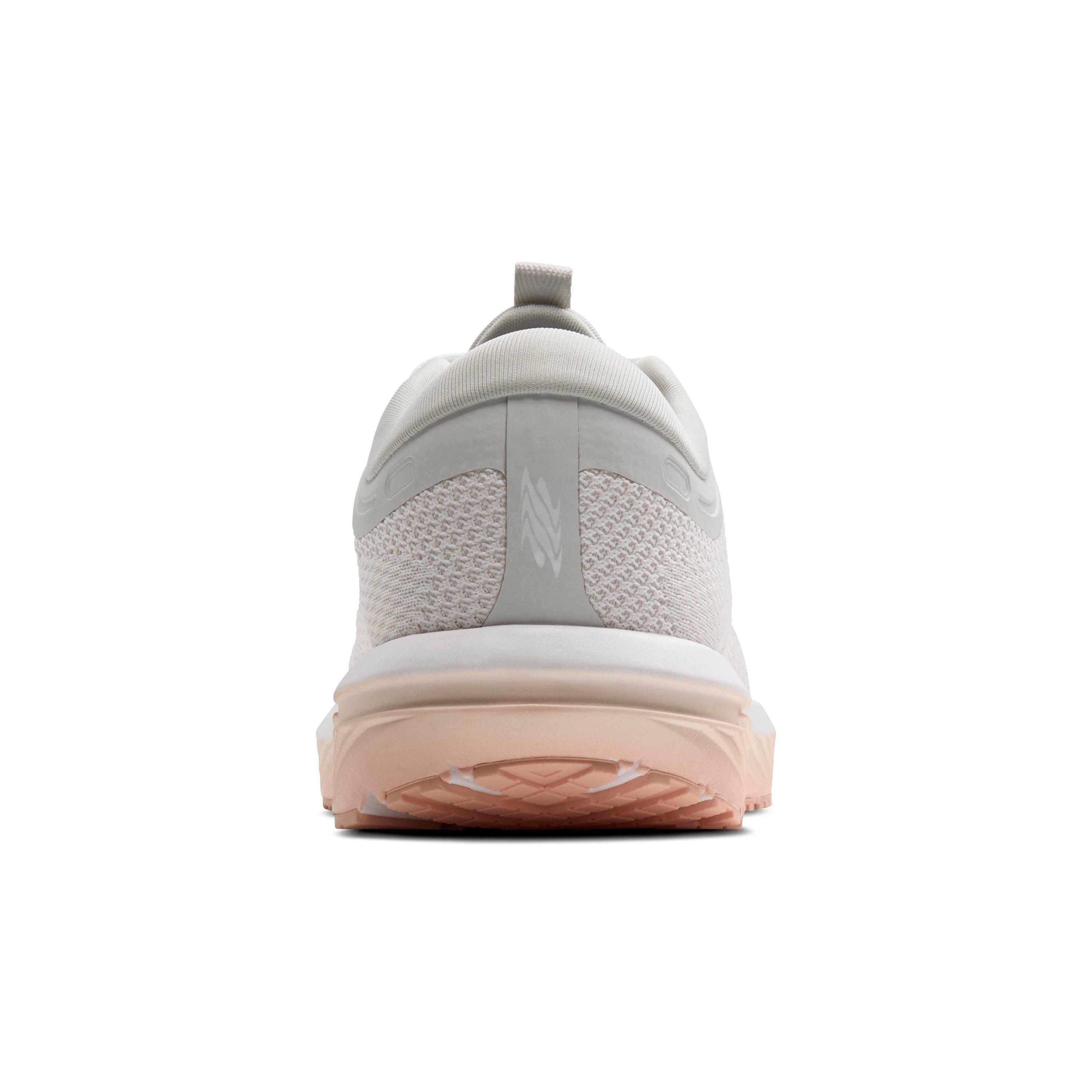 Brooks Revel 7 "Oyster/White/Tropical Peach" Women's Running Shoe - OYSTER/WHITE/PEACH Thumbnail View 6