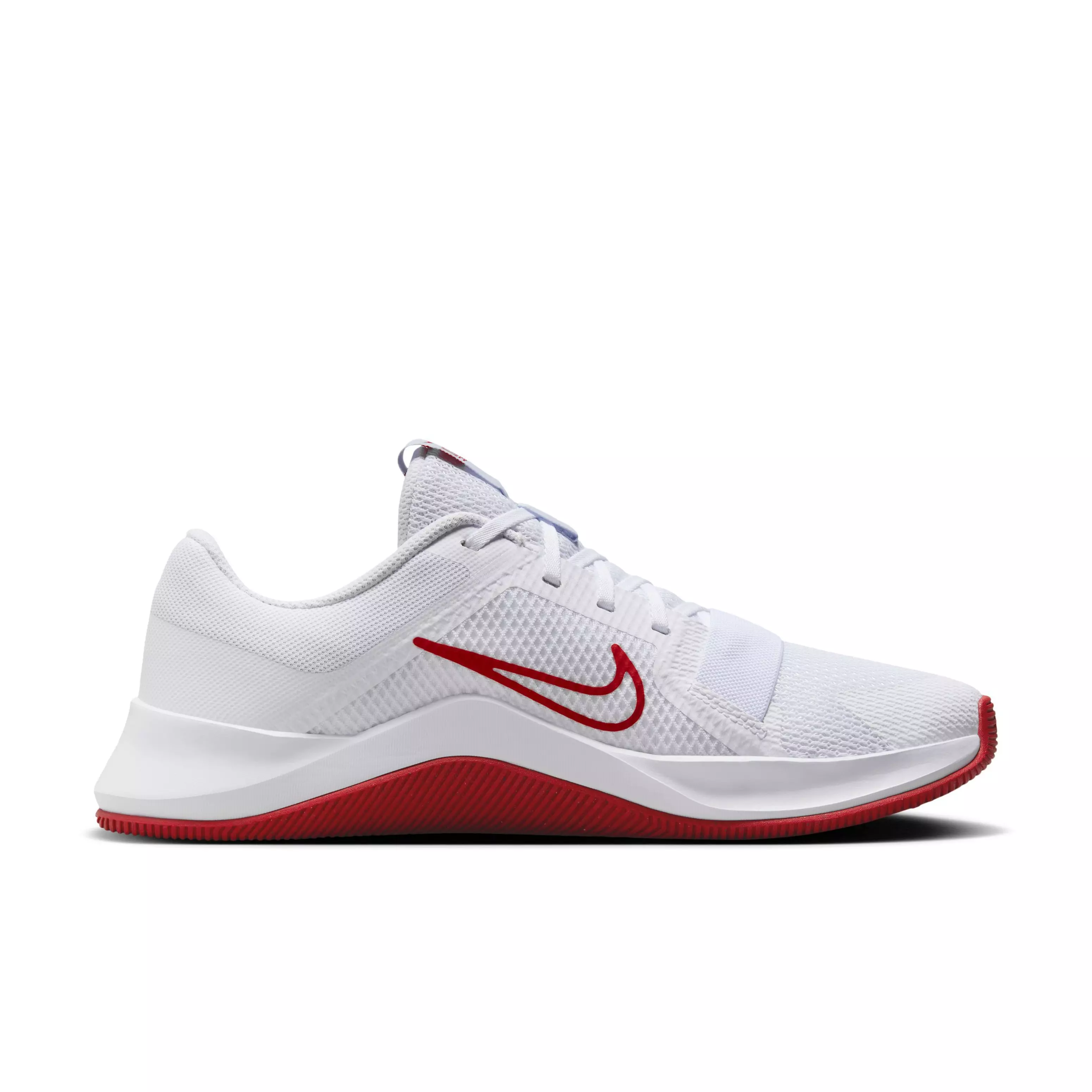 Nike MC Trainer 2 "White/Football Grey/University Red" Men's Training Shoe - WHITE/GREY/RED