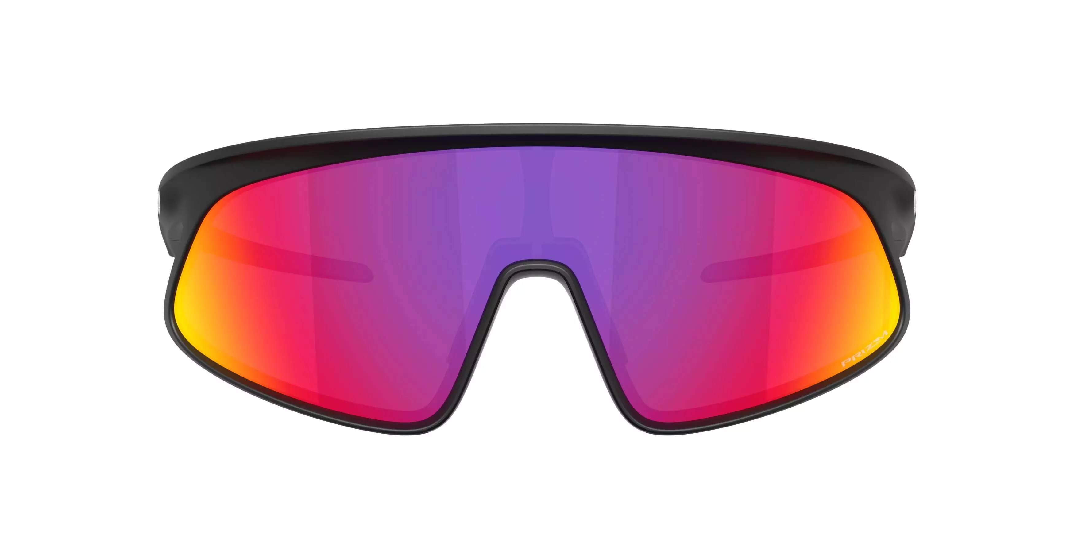 Oakley RSLV 141 Prizm Road Sunglasses &ndash; Matte Black - BLACK/RED