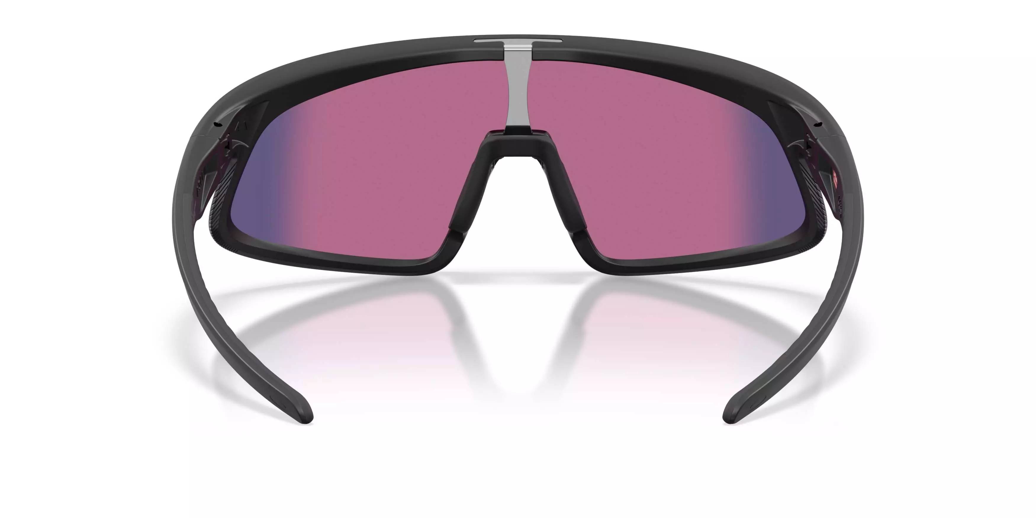 Oakley RSLV 141 Prizm Road Sunglasses &ndash; Matte Black - BLACK/RED