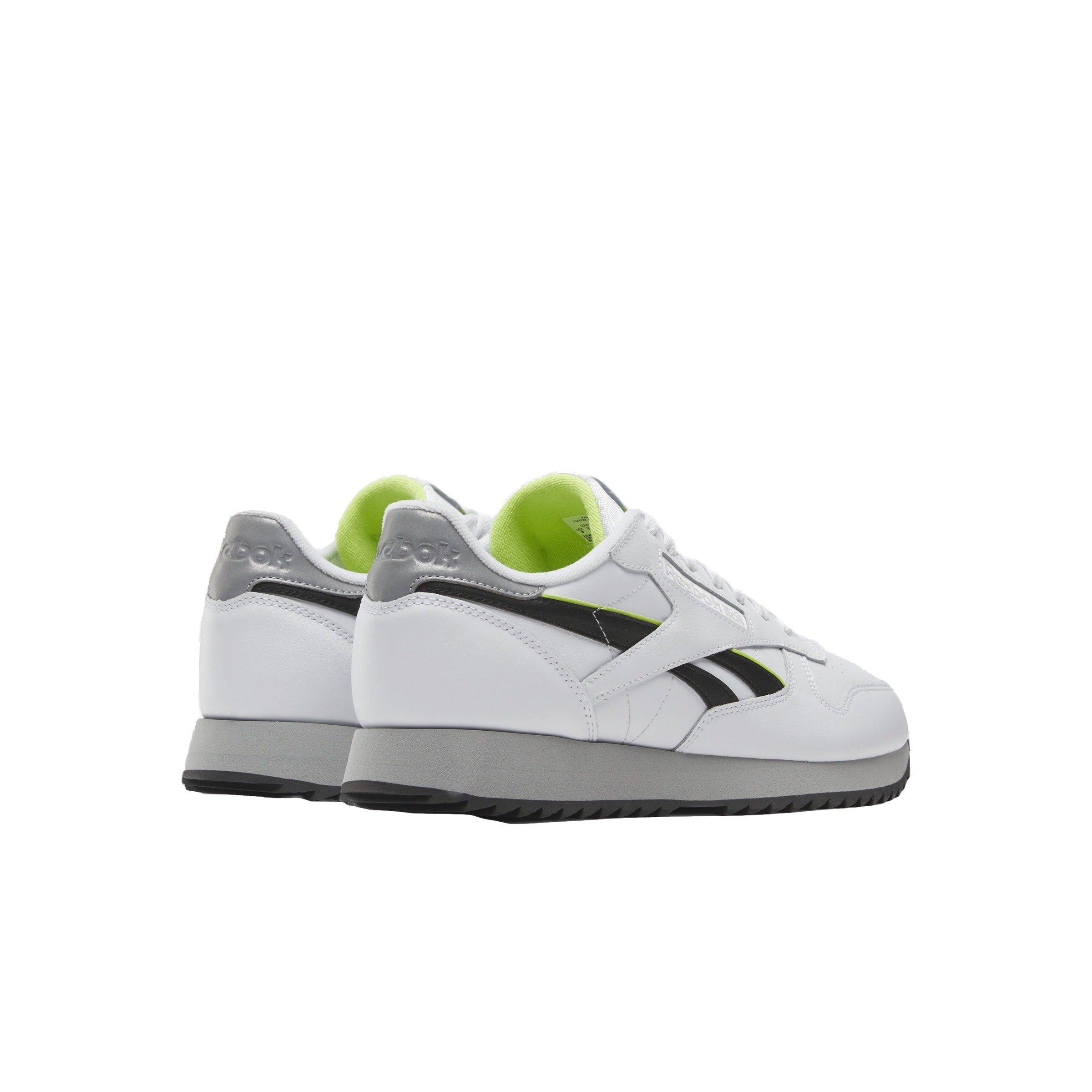 Adept Forkortelse kun Reebok Classic Leather Ripple "Ftwr White/Pure Grey 3/Core Black" Unisex  Shoe - Hibbett | City Gear