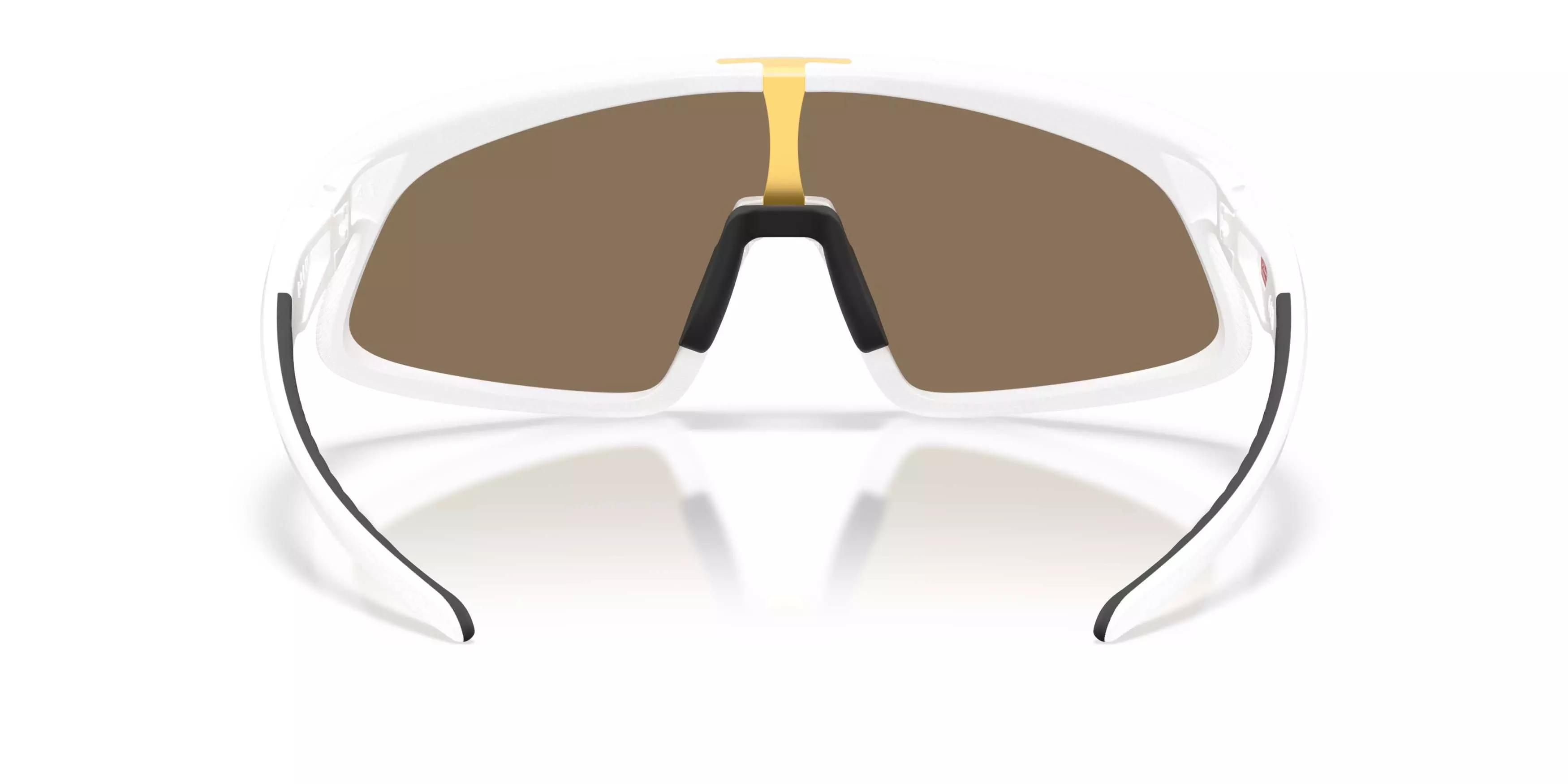 Oakley RSLV 141 Prizm 24K Sunglasses &ndash; Matte White - WHITE/GOLD