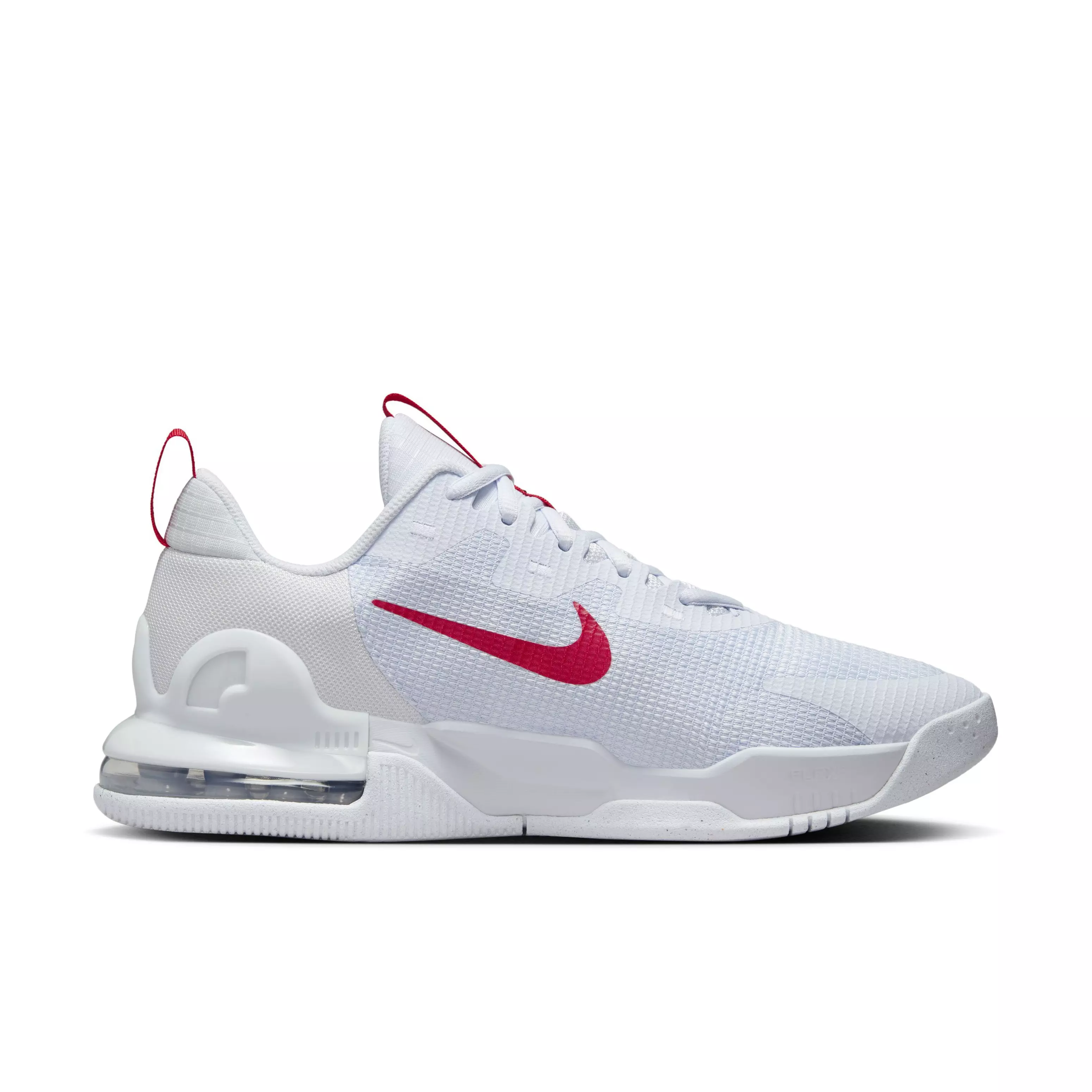 Nike Air Max Alpha Trainer 5 "White/Light Grey/Red" Men's Training Shoe - WHITE/LT GREY/RED