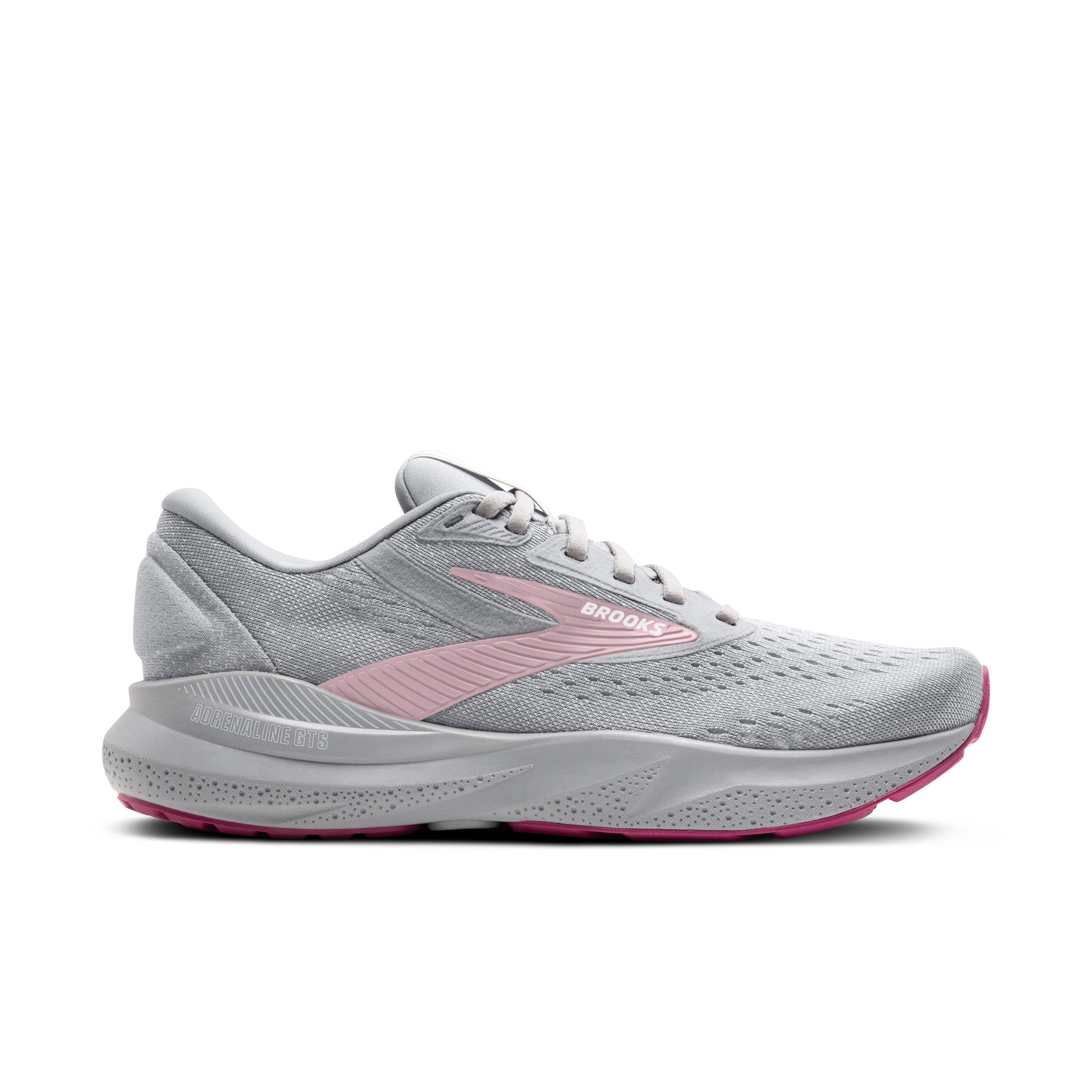 Brooks Adrenaline GTS 24 "Alloy/White/Zephyr" Women's Running Shoe - ALLOY/WHITE/ZEPHYR Thumbnail View 1