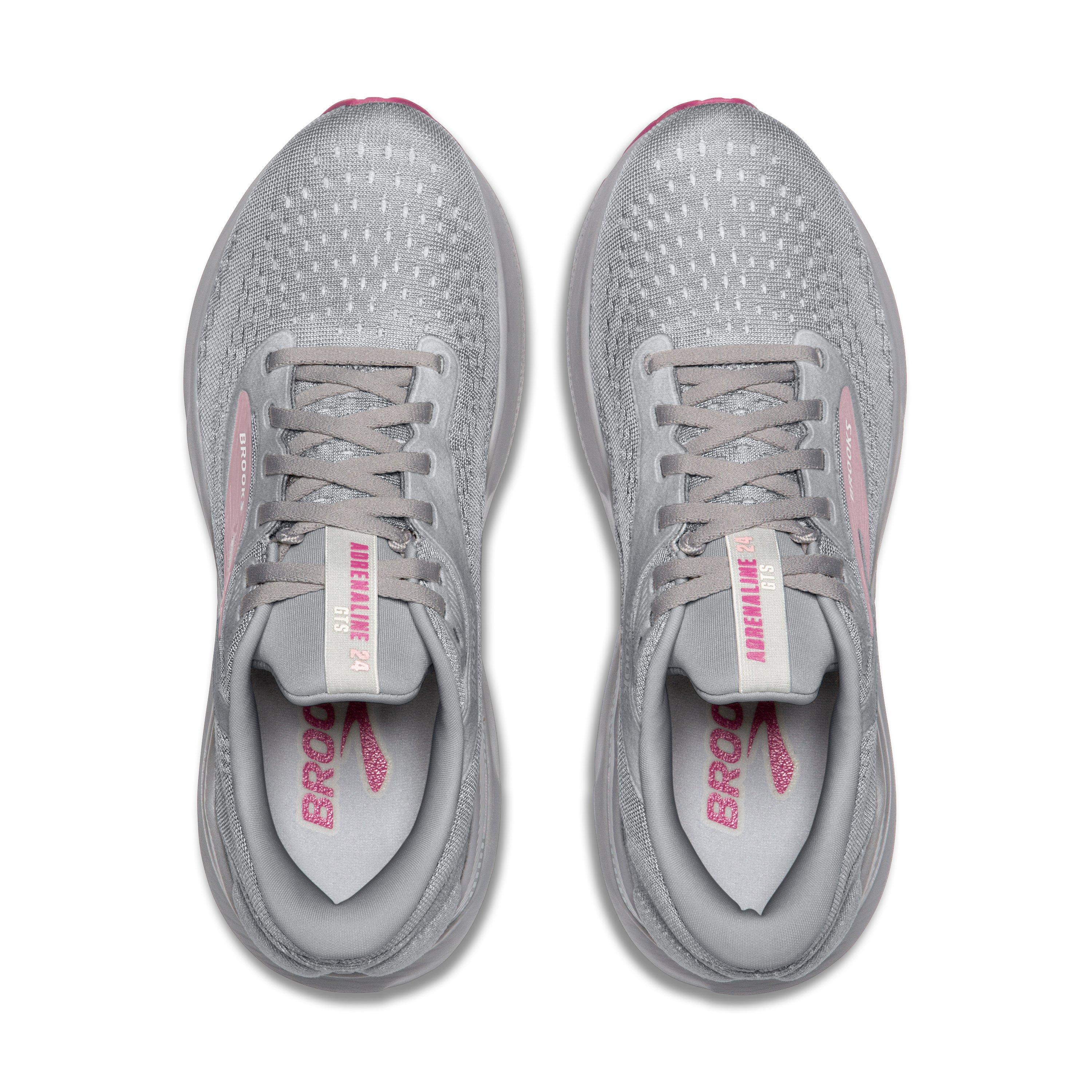 Brooks Adrenaline GTS 24 "Alloy/White/Zephyr" Women's Running Shoe - ALLOY/WHITE/ZEPHYR Thumbnail View 5