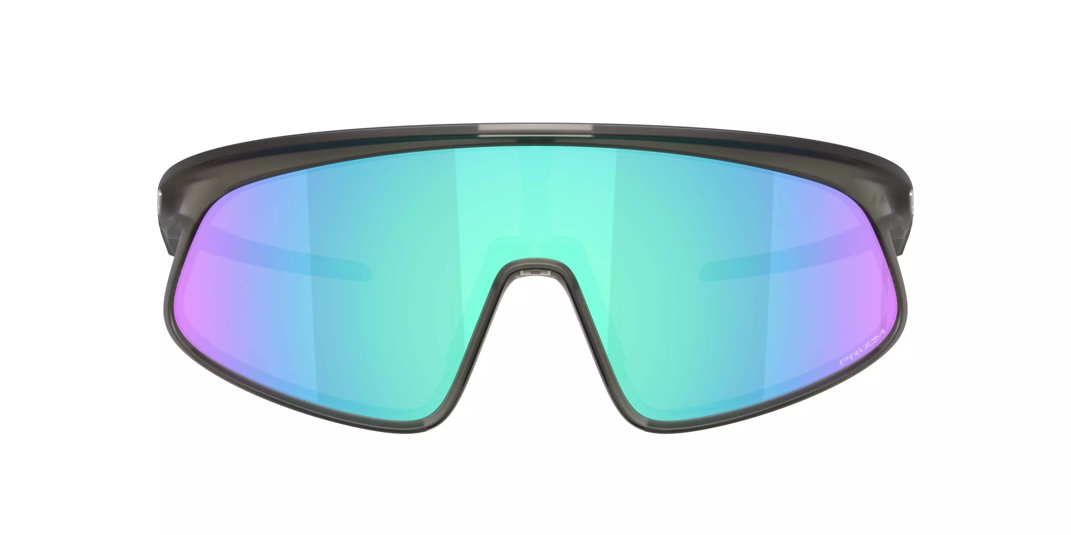 Oakley RSLV 141 Prizm Sapphire Sunglasses &ndash; Matte Grey Smoke - GREY/BLUE
