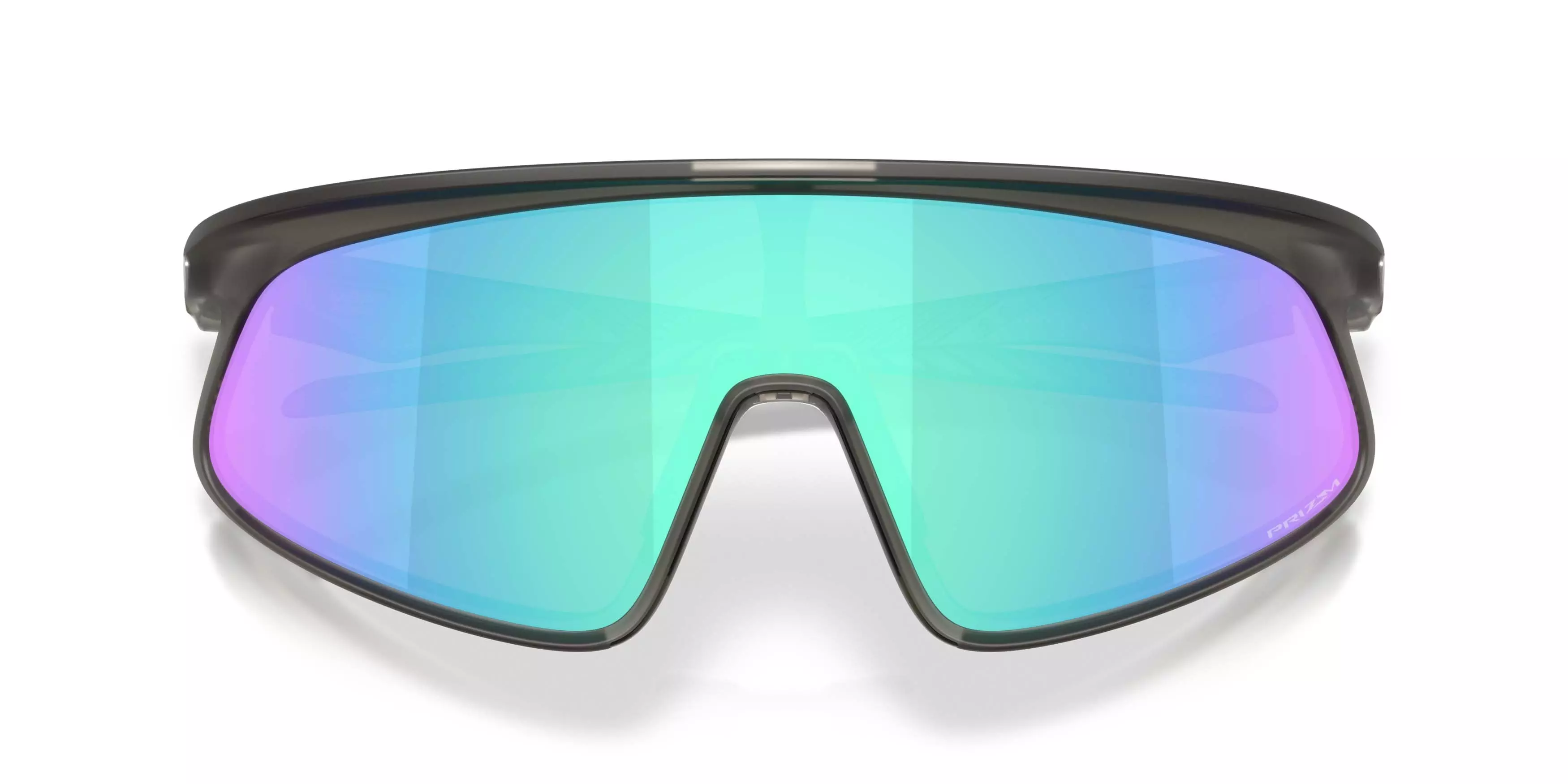 Oakley RSLV 141 Prizm Sapphire Sunglasses &ndash; Matte Grey Smoke - GREY/BLUE