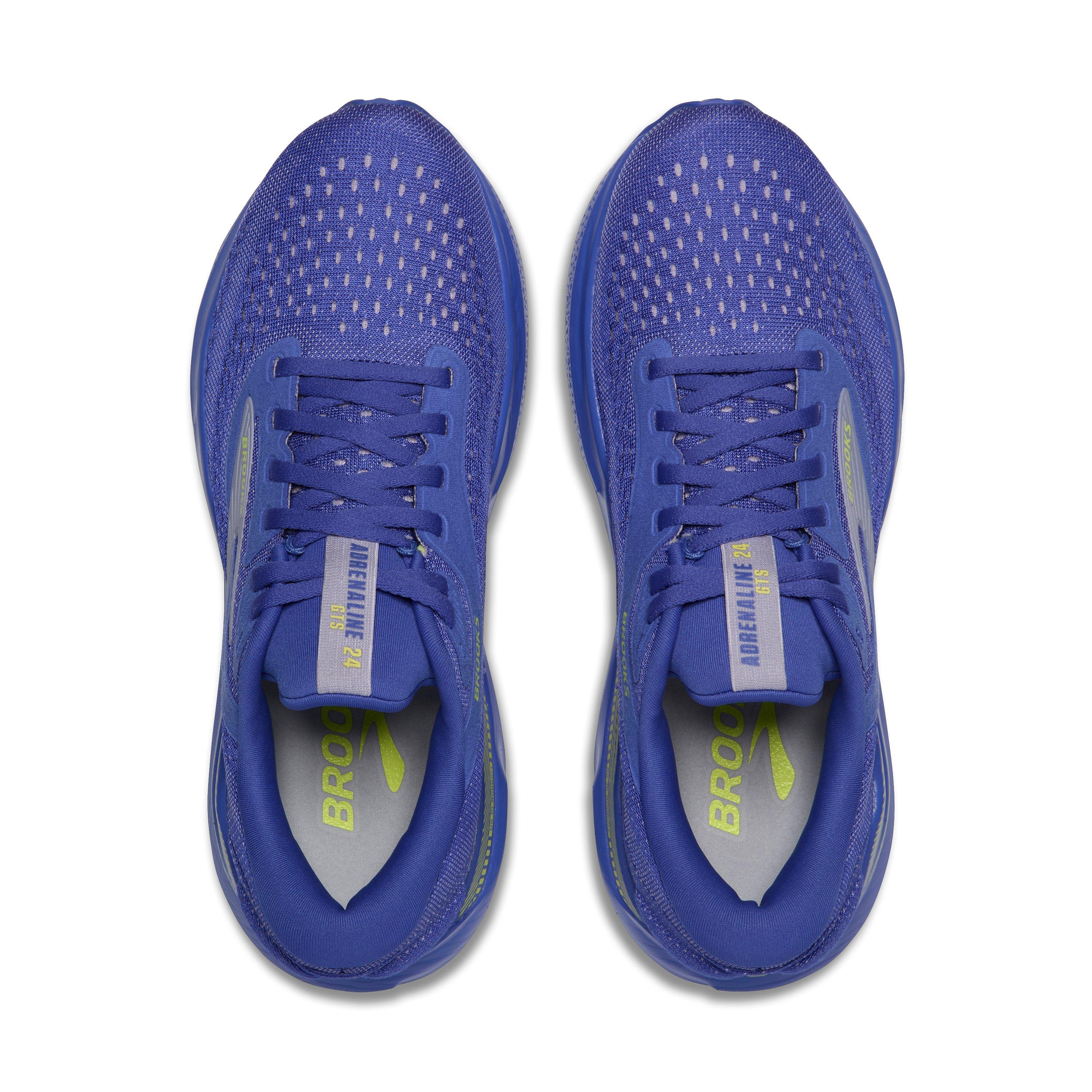 Brooks Adrenaline GTS 24 "Amparo/Thistle/Yellow" Women's Running Shoe - AMPARO/THISTLE/YELLOW Thumbnail View 5