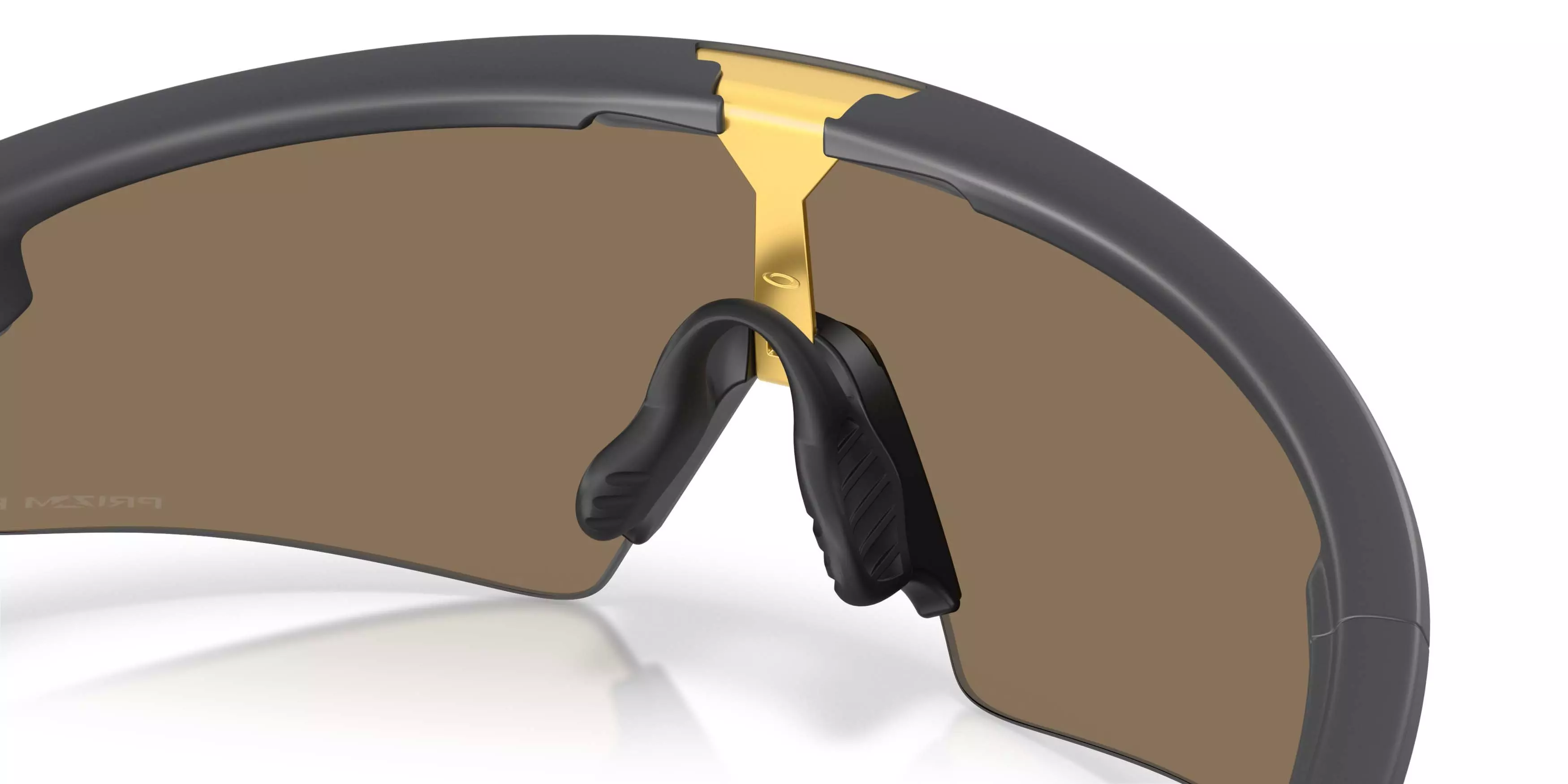 Oakley Sphaera Strike Prizm 24K Sunglasses &ndash; Matte Carbon - GREY/GOLD