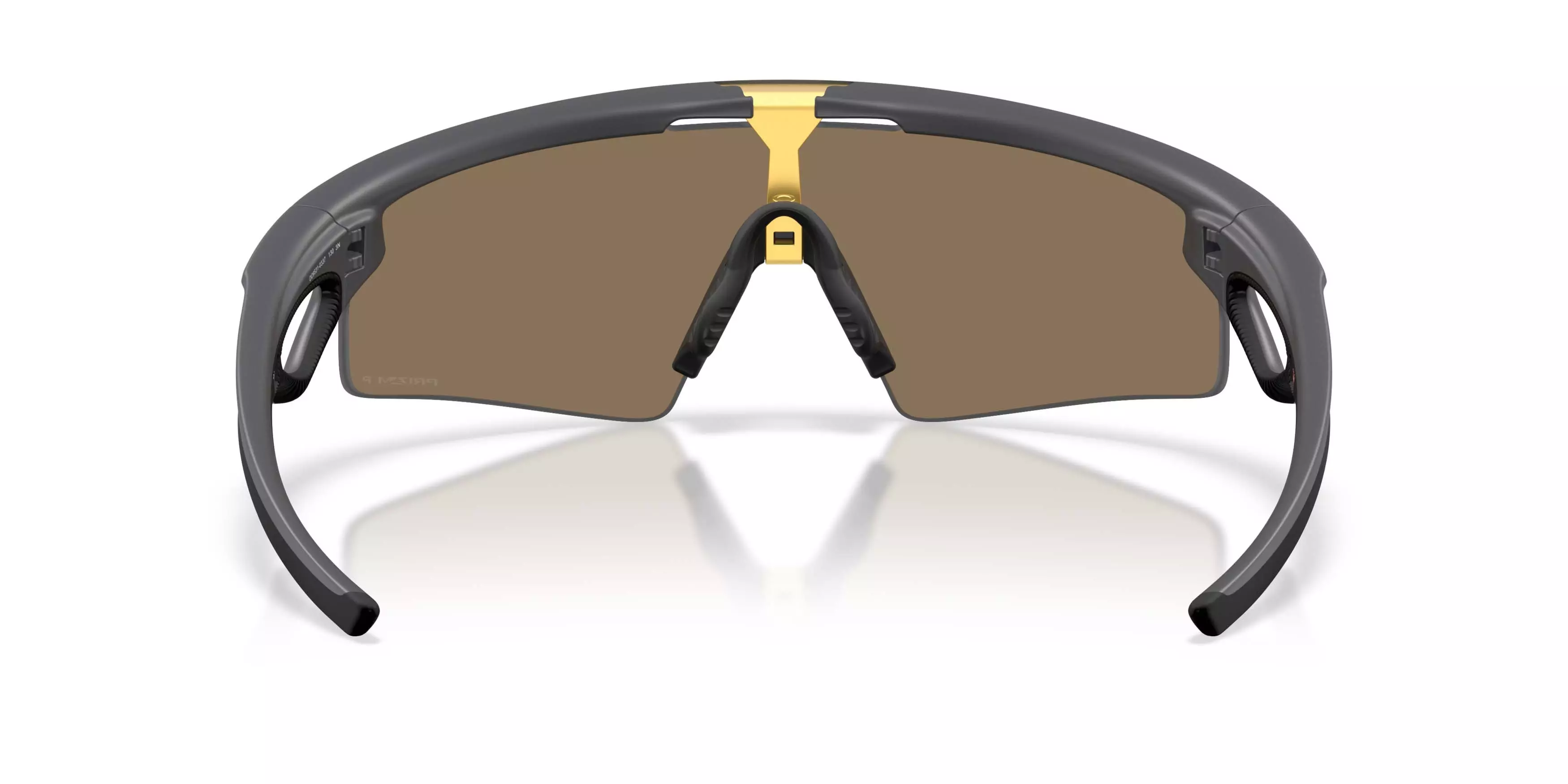 Oakley Sphaera Strike Prizm 24K Sunglasses &ndash; Matte Carbon - GREY/GOLD