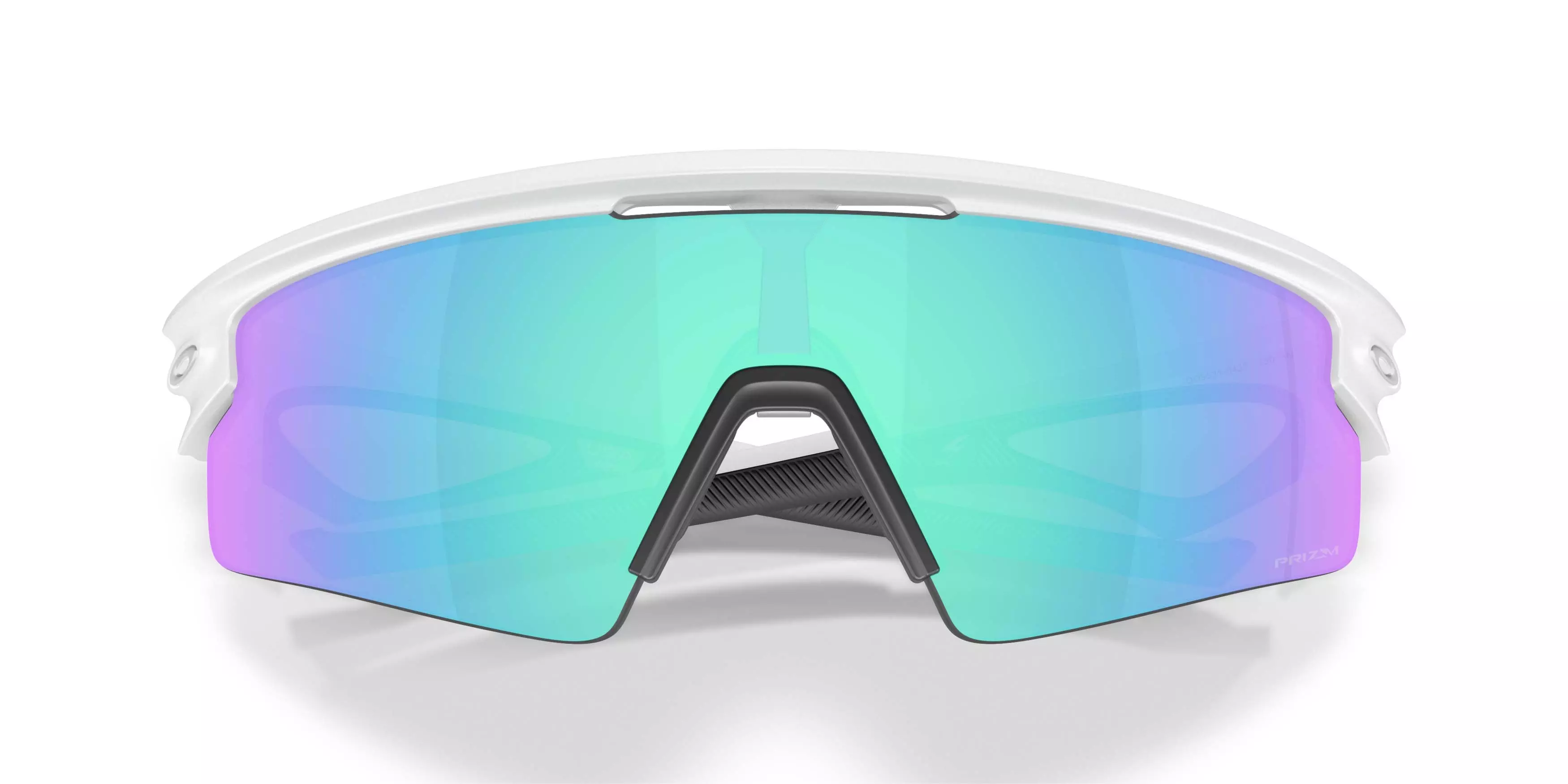 Oakley Sphaera Strike Prizm Sapphire Sunglasses &ndash; Matte White - WHITE/BLUE