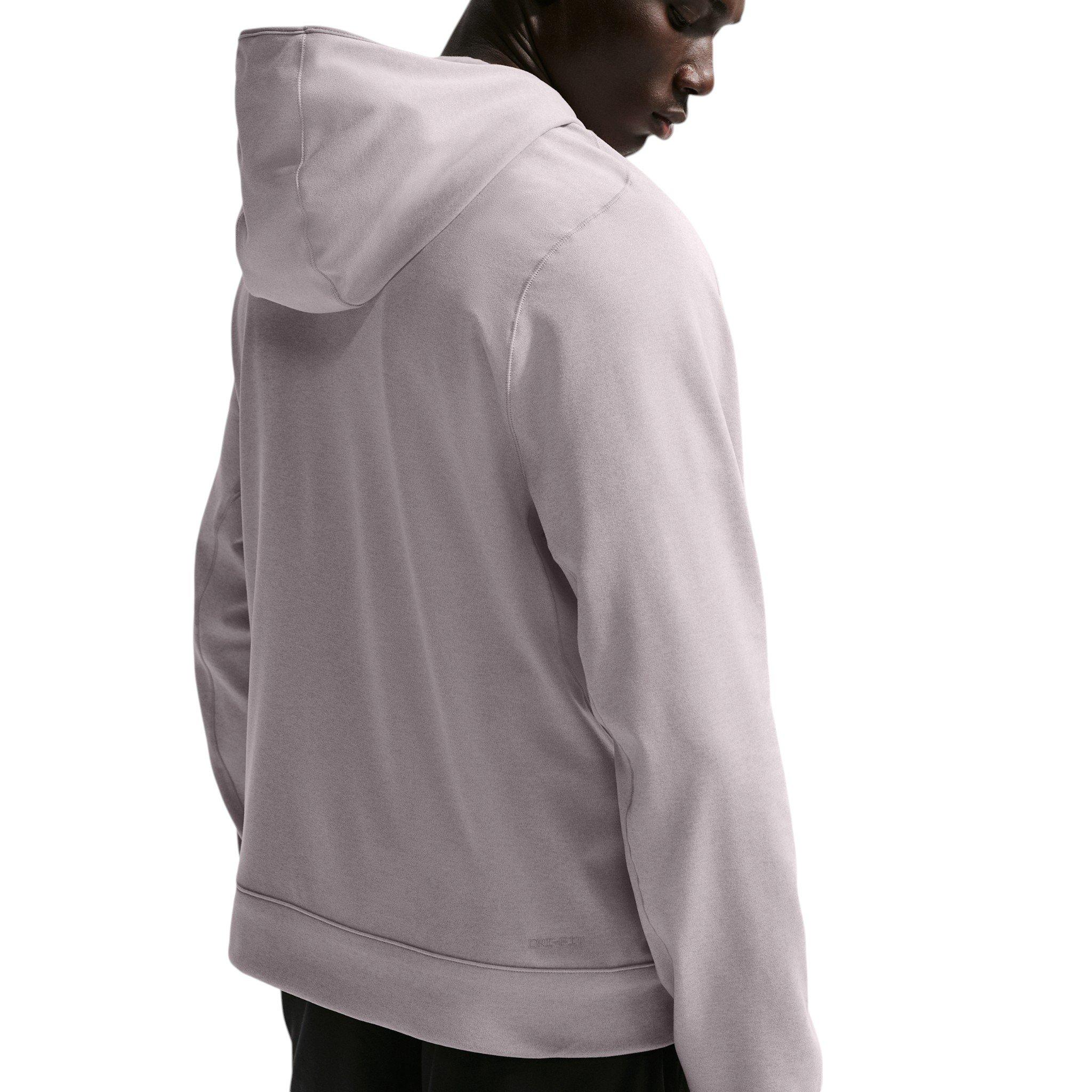 Nike Men's Primary NanoKnit Dri-FIT UV Protection Pullover Performance Hoodie - Light Purple - LIGHT PURPLE
