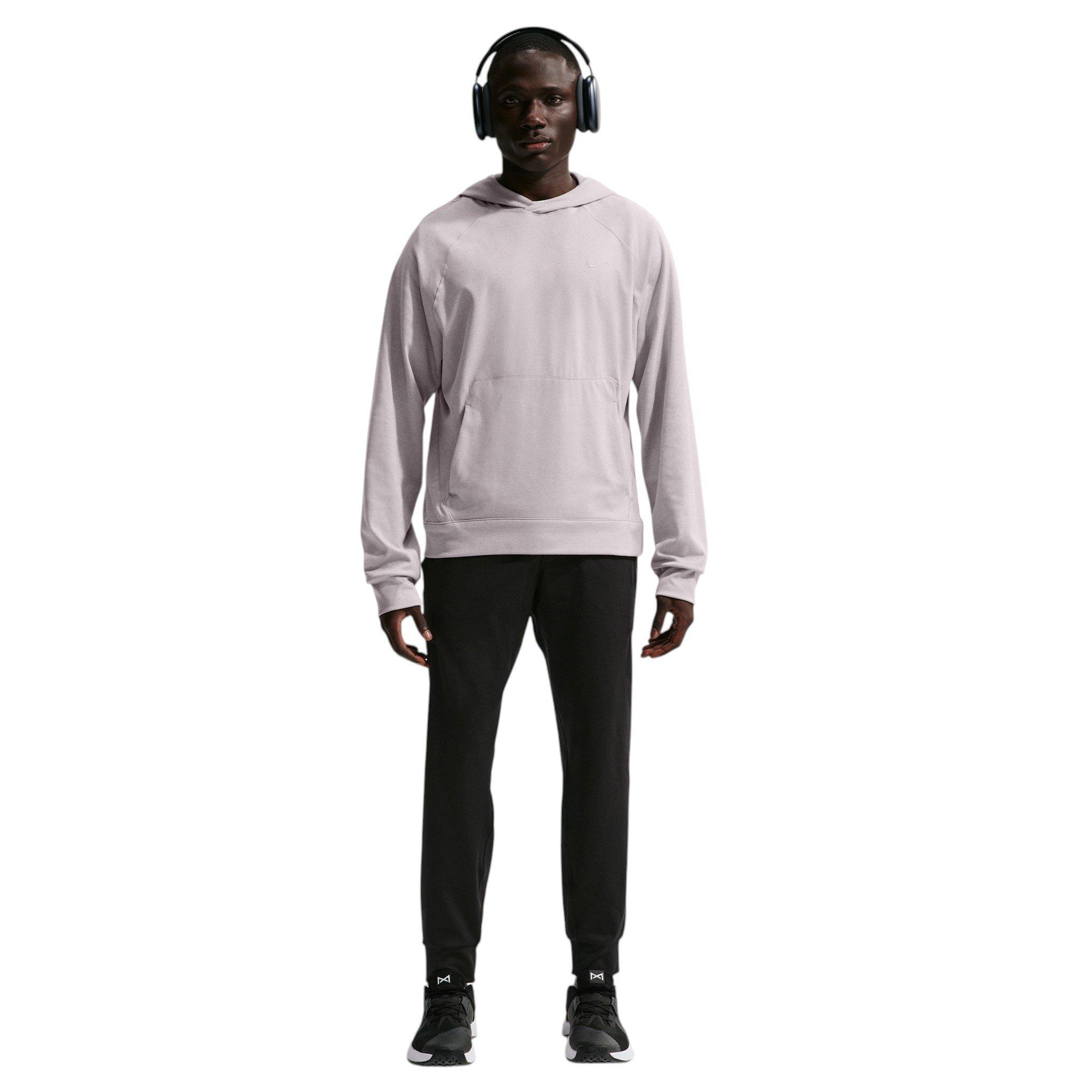 Nike Men's Primary NanoKnit Dri-FIT UV Protection Pullover Performance Hoodie - Light Purple - LIGHT PURPLE