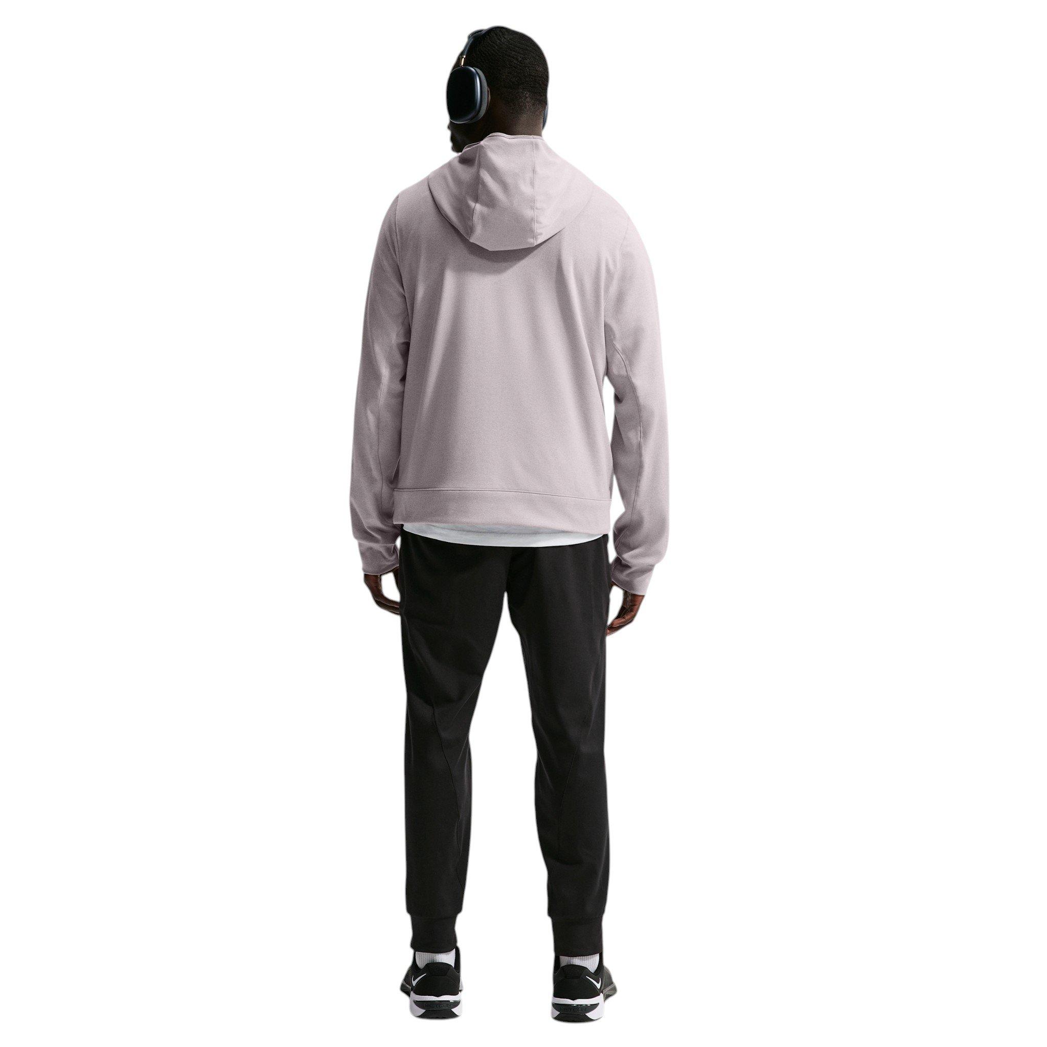 Nike Men's Primary NanoKnit Dri-FIT UV Protection Pullover Performance Hoodie - Light Purple - LIGHT PURPLE