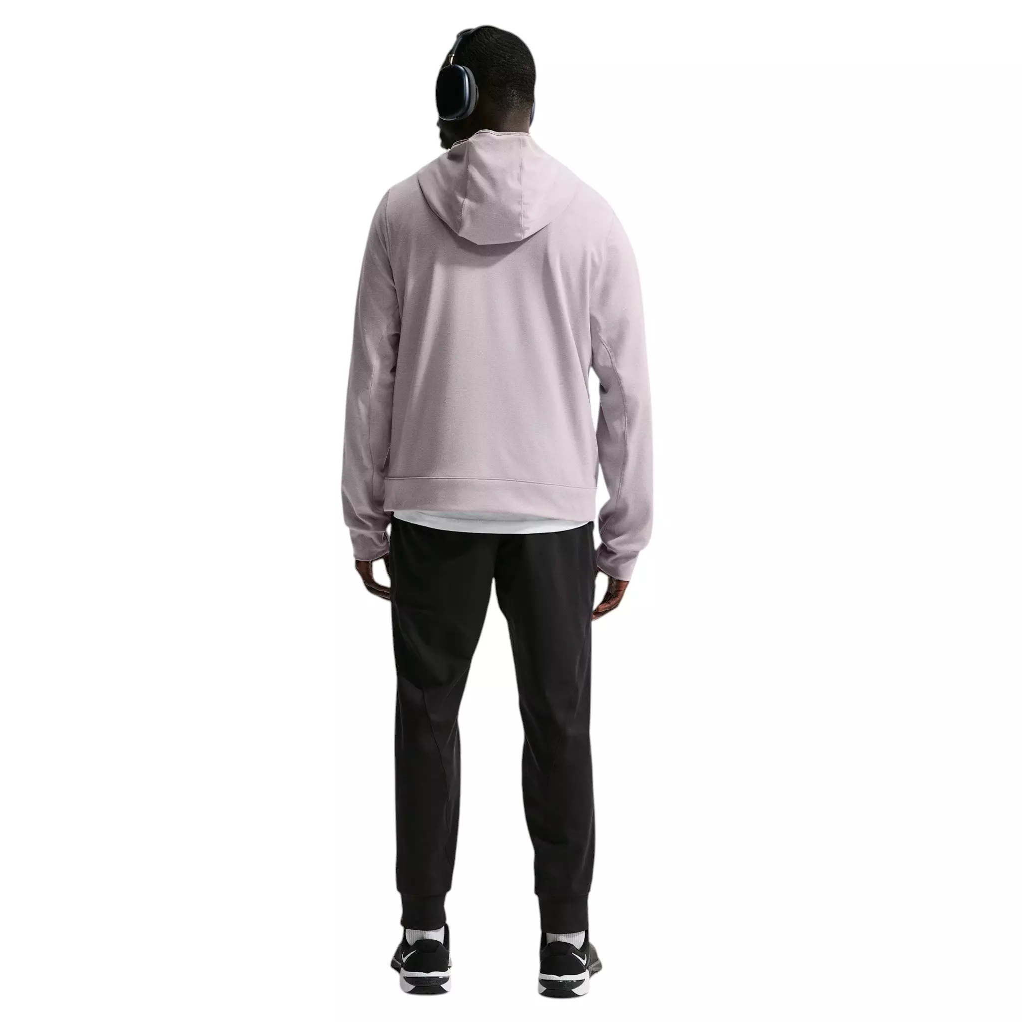 Nike Men's Primary NanoKnit Dri-FIT UV Protection Pullover Performance Hoodie - Light Purple - LIGHT PURPLE