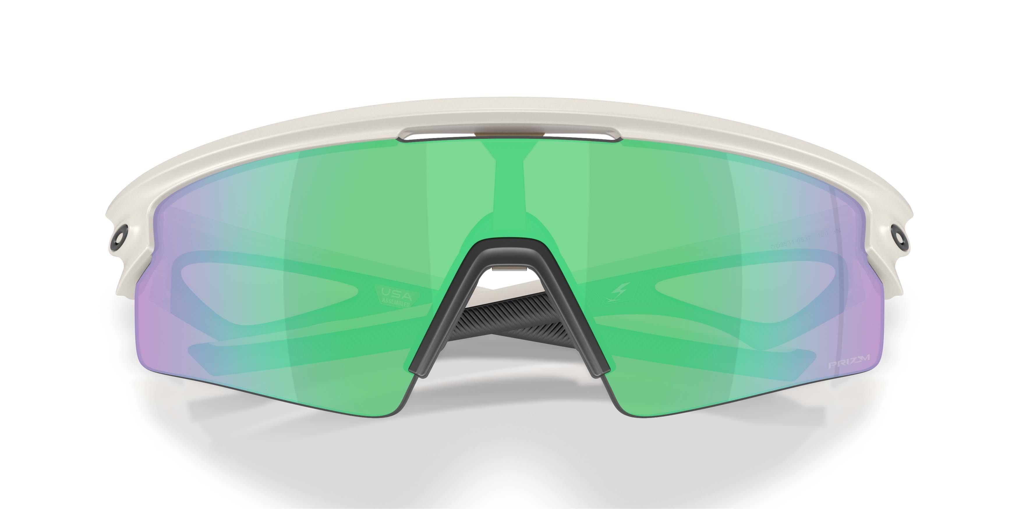 Oakley Sphaera Strike Prizm Road Jade Sunglasses &ndash; Matte Mist - GREY/GREEN Thumbnail View 7