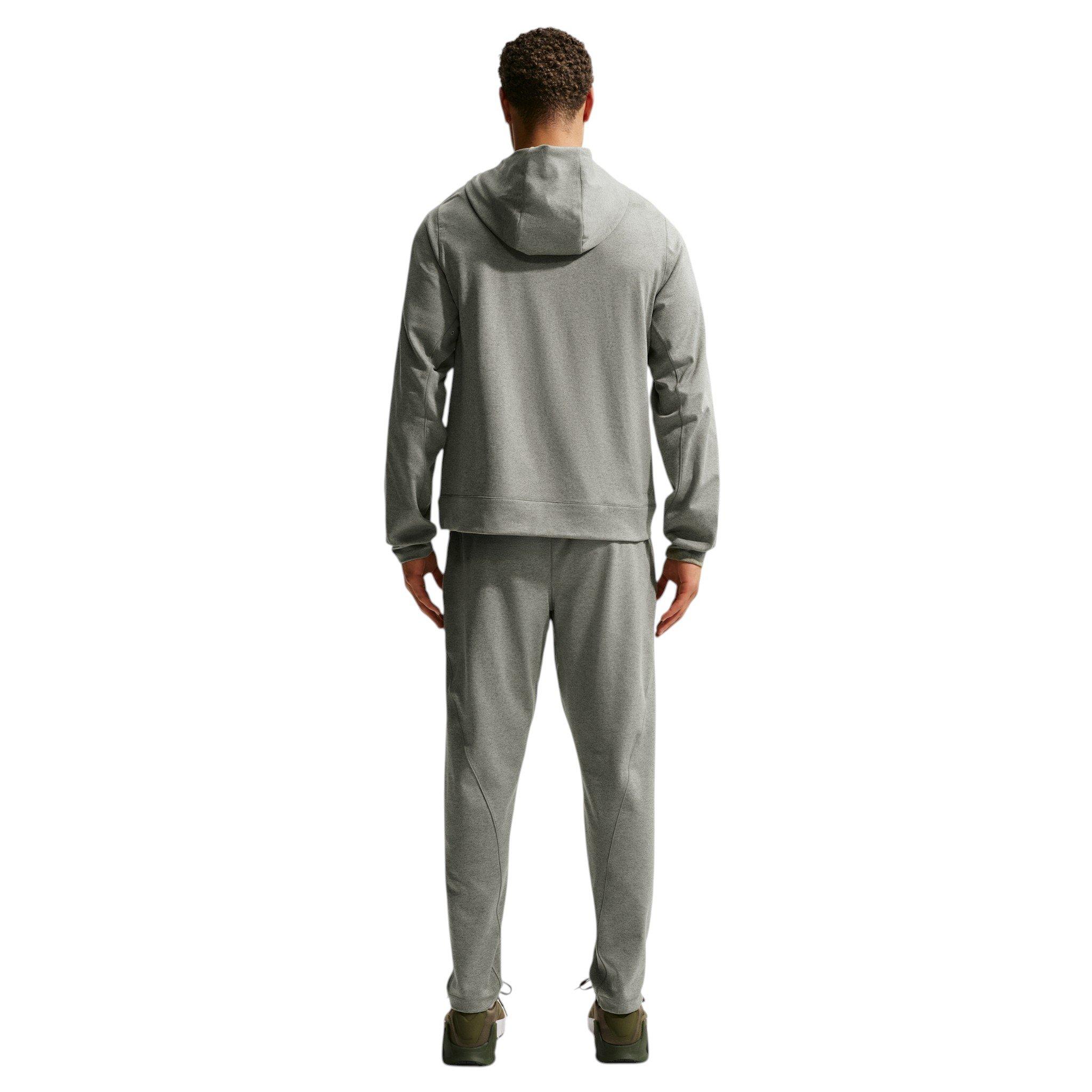 Nike Men's Primary NanoKnit Dri-FIT UV Protection Pullover Performance Hoodie - Green - GREEN