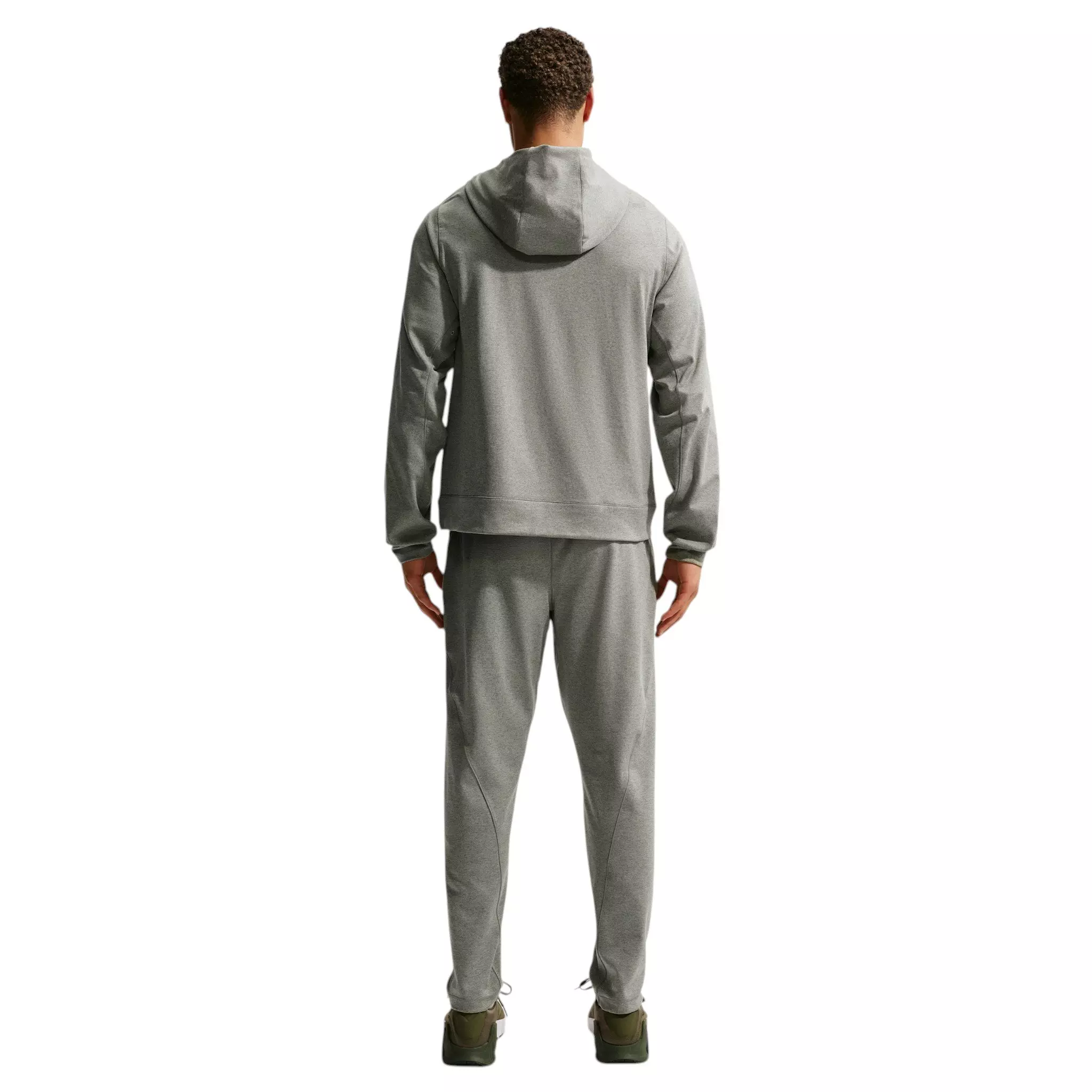 Nike Men's Primary NanoKnit Dri-FIT UV Protection Pullover Performance Hoodie - Green - GREEN