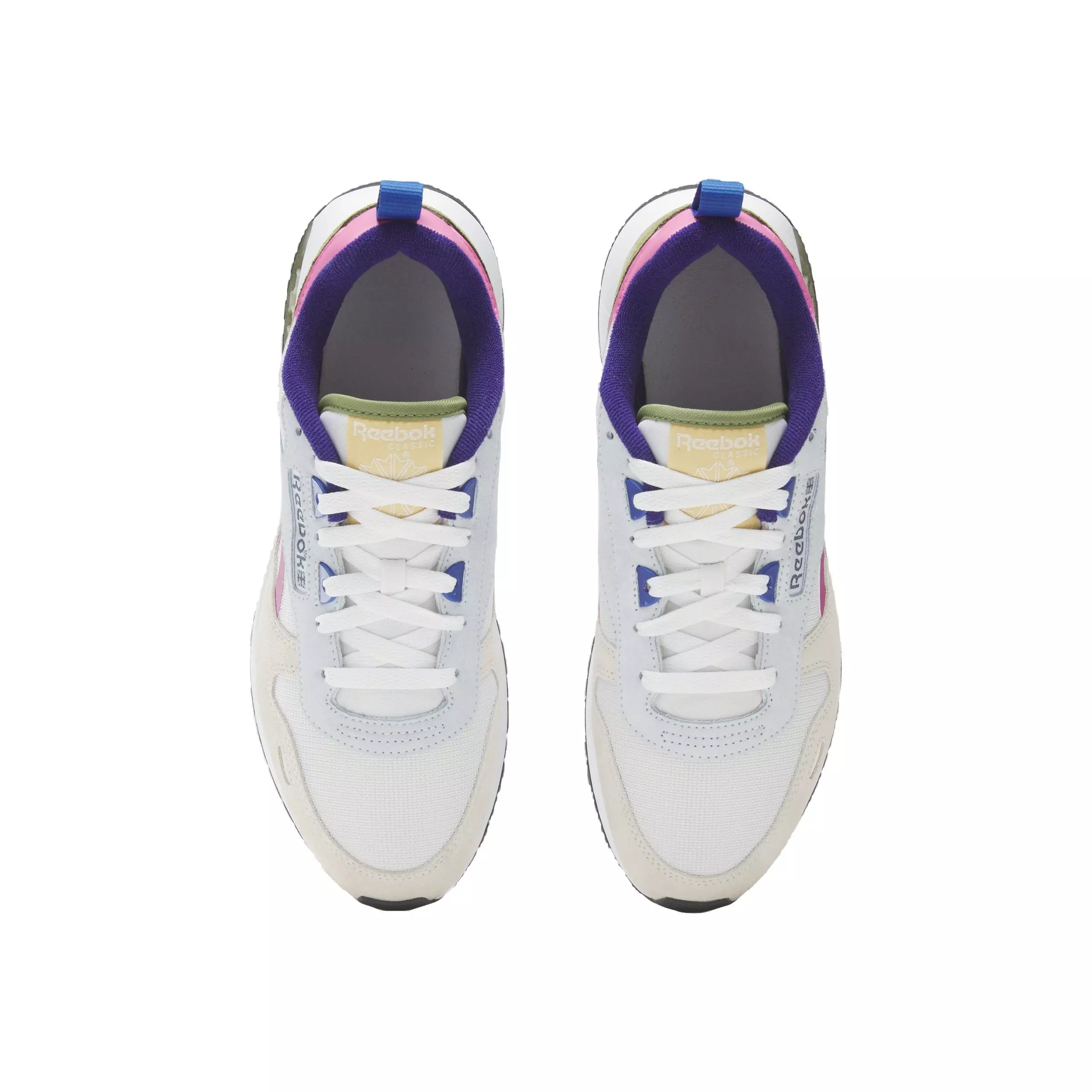 Reebok Classic Leather Hexalite "White/Cold Grey 7/Stucco" Unisex Shoe - WHITE/GREY/STUCCO