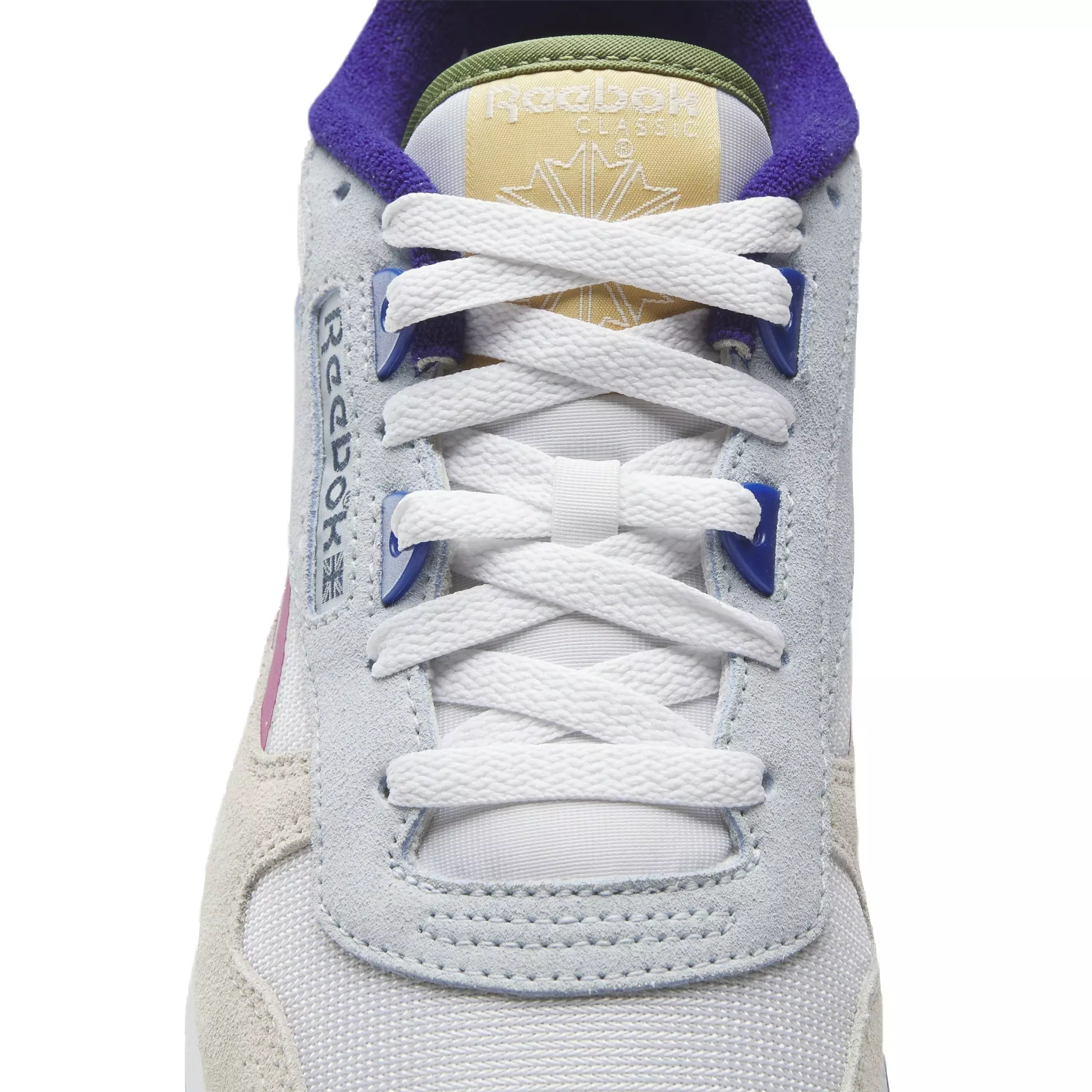 Reebok Classic Leather Hexalite "White/Cold Grey 7/Stucco" Unisex Shoe - WHITE/GREY/STUCCO