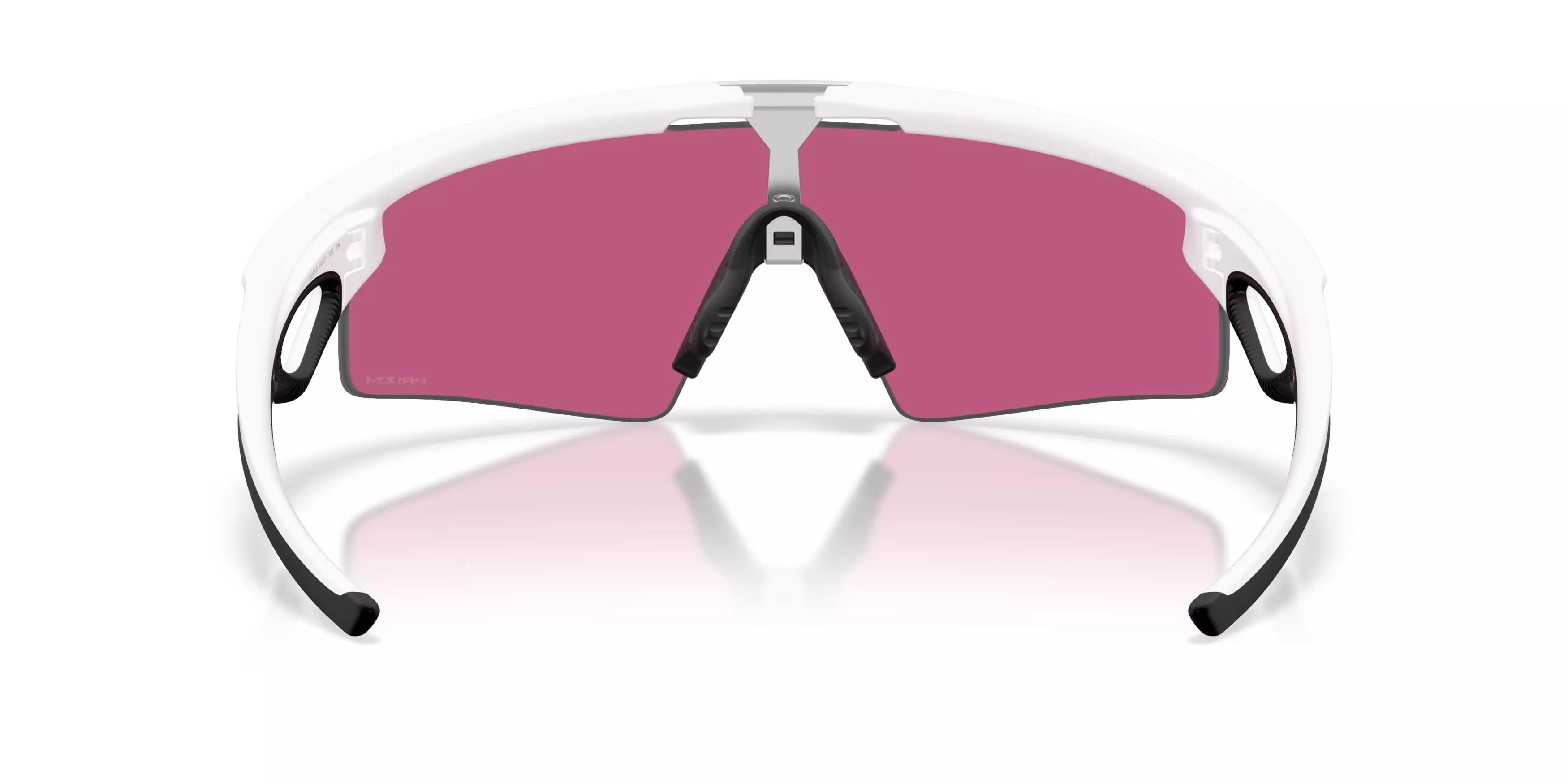 Oakley Sphaera Strike Prizm Field Sunglasses &ndash; Matte White - WHITE/RED