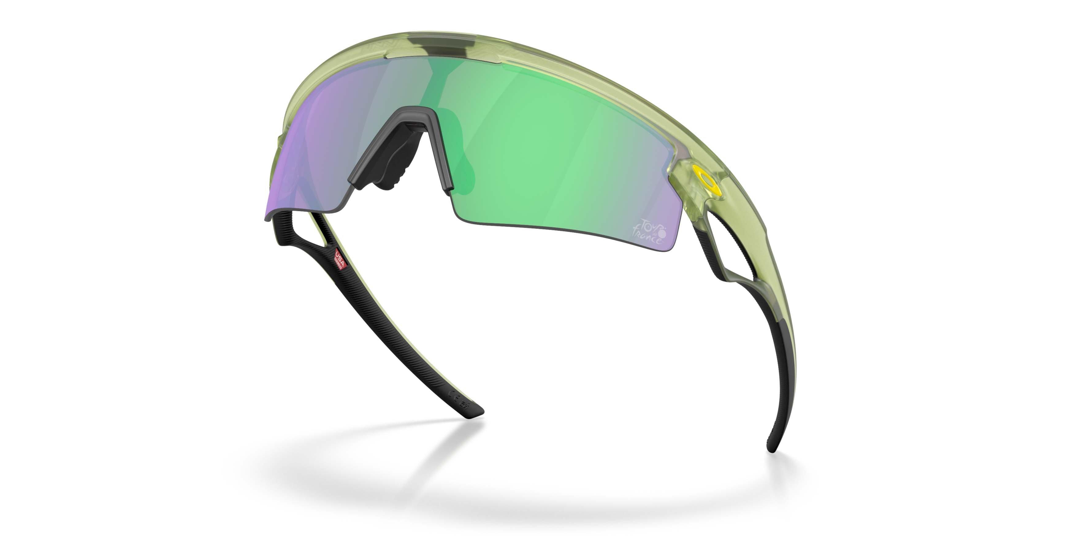 Oakley Sphaera Strike Prizm Road Jade Sunglasses &ndash; Matte Fern - GREEN Thumbnail View 3