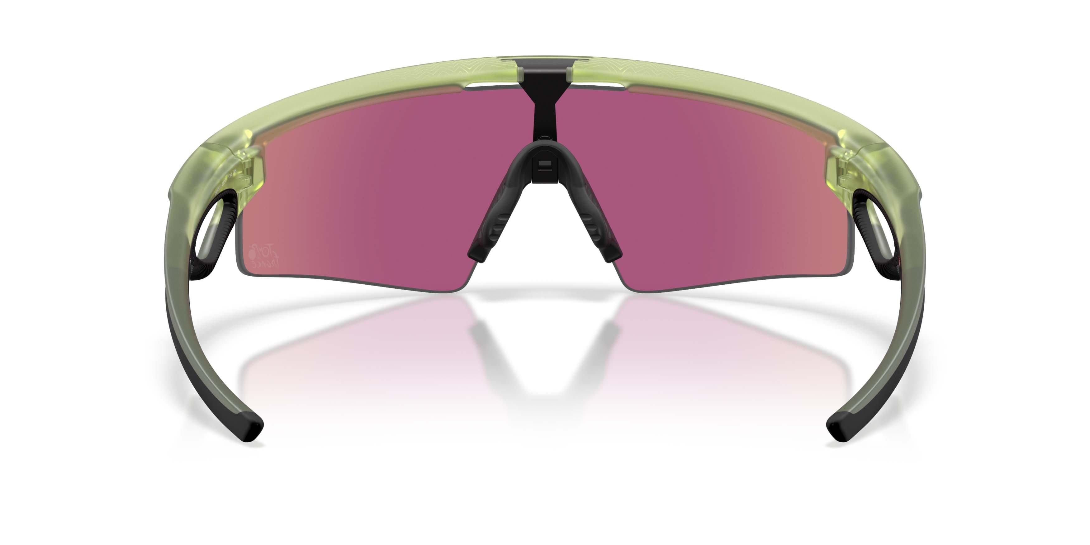 Oakley Sphaera Strike Prizm Road Jade Sunglasses &ndash; Matte Fern - GREEN Thumbnail View 6