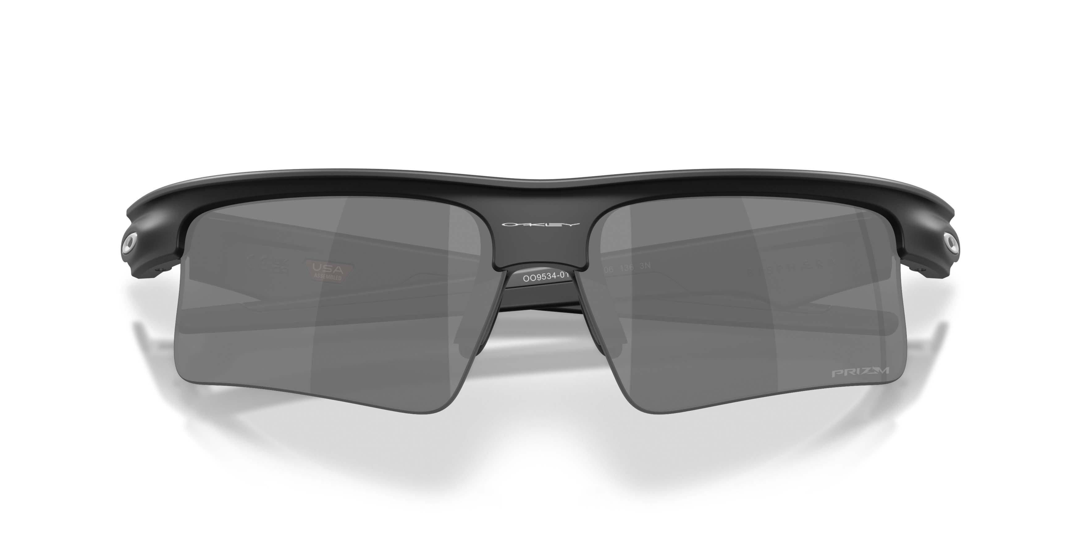 Oakley BiSphaera Speed Prizm Black Sunglasses &ndash; Matte Black - BLACK/GREY Thumbnail View 7
