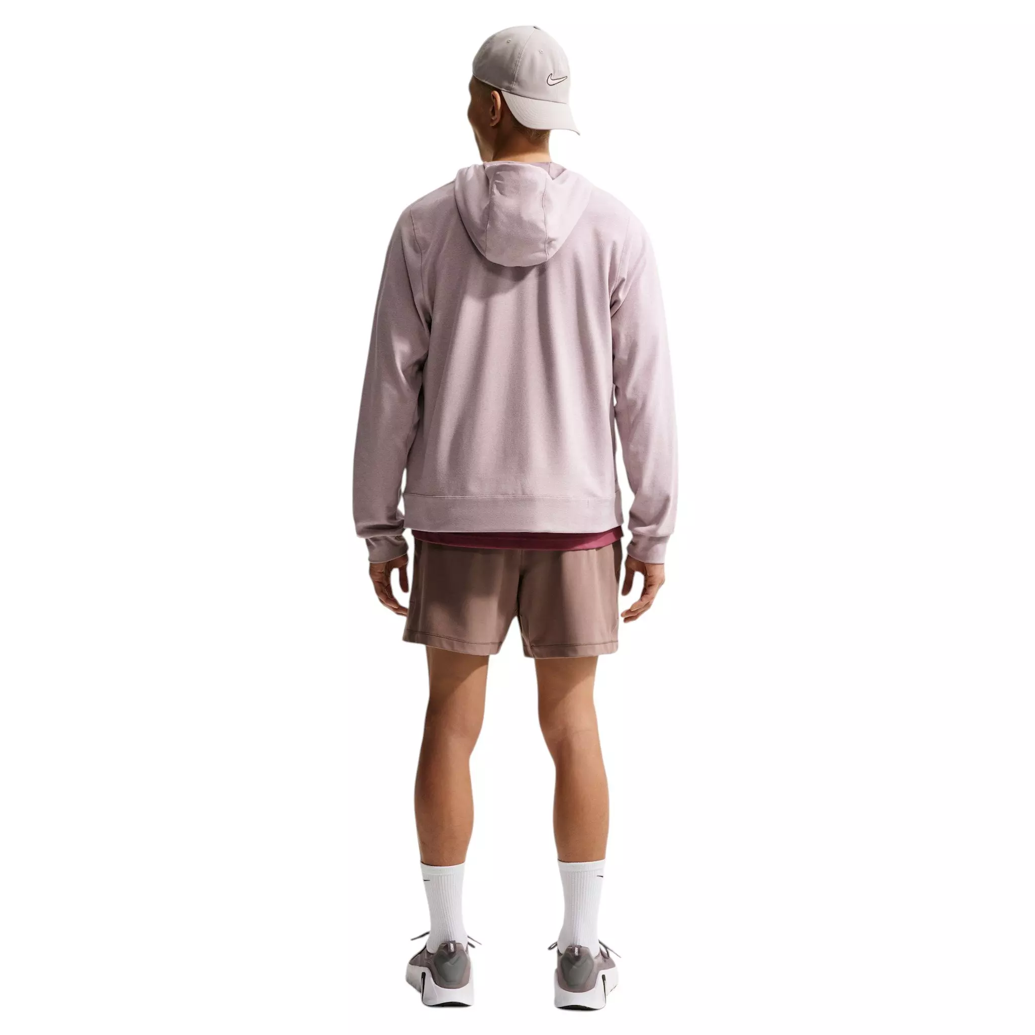 Nike Men's Primary NanoKnit Dri-FIT UV Protection Full-Zip Performance Hoodie - Light Purple - LIGHT PURPLE