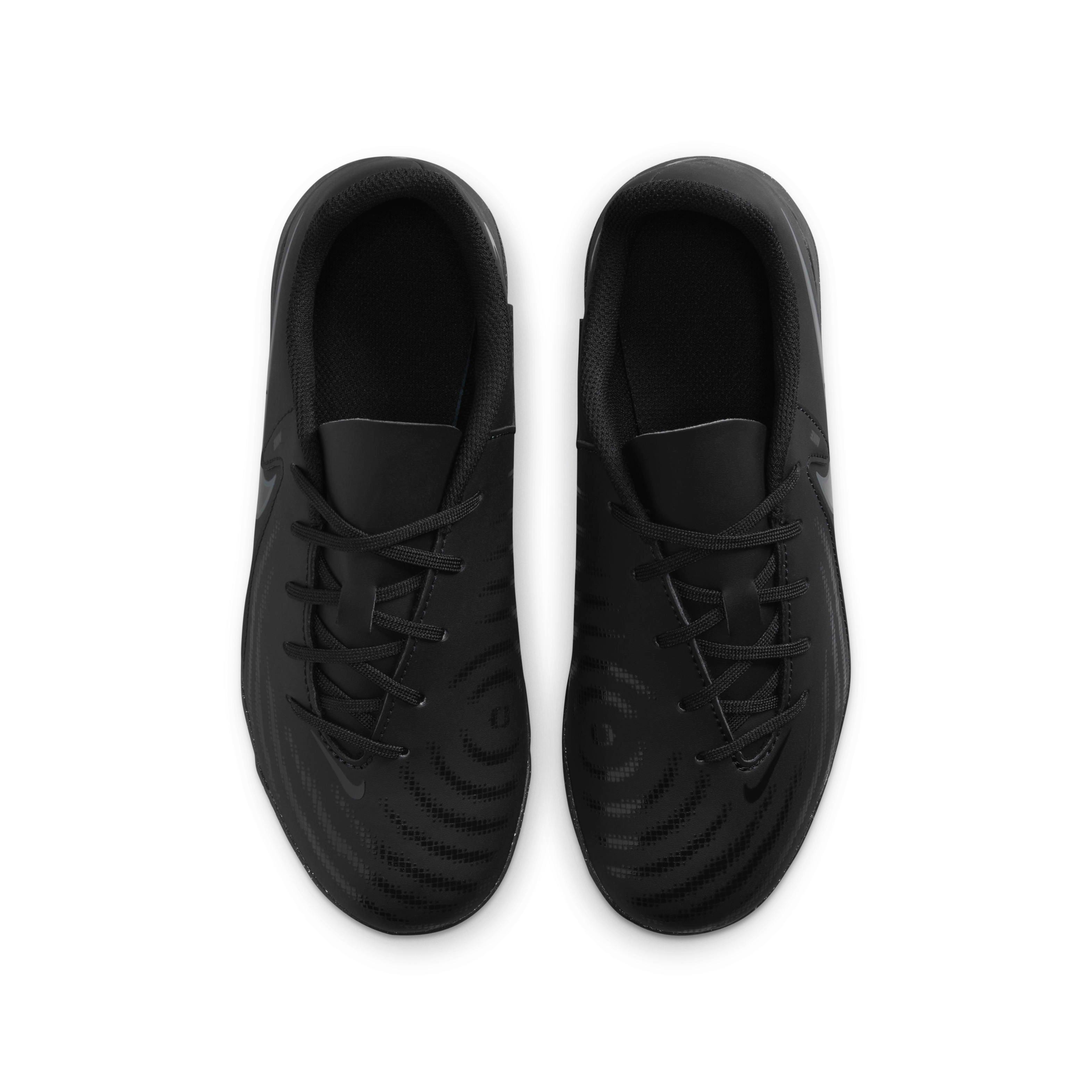 Nike Jr. Phantom GX 2 Club Turf Grade School Kids' "Black/Deep Jungle/Black" Soccer Shoe