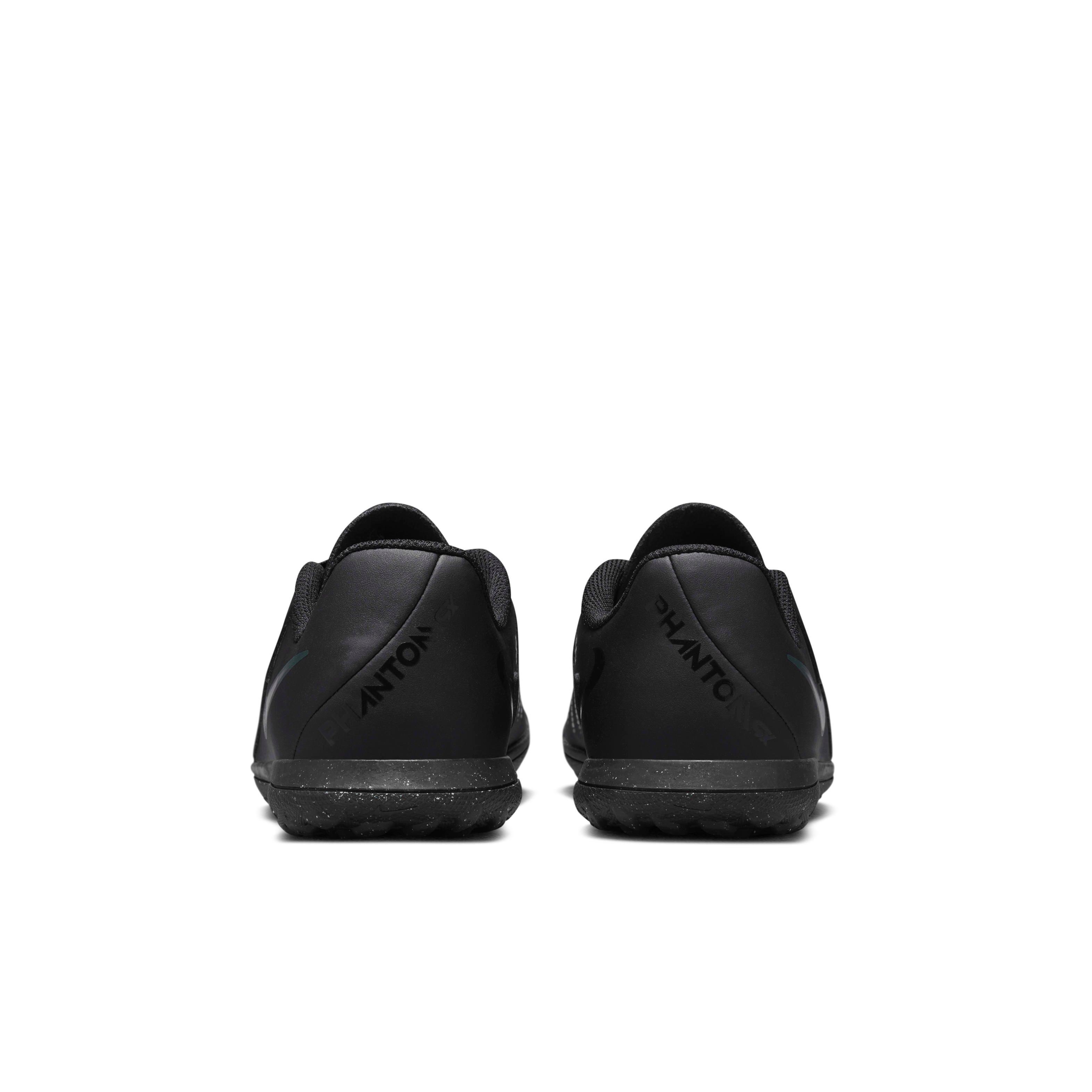 Nike Jr. Phantom GX 2 Club Turf Grade School Kids' "Black/Deep Jungle/Black" Soccer Shoe