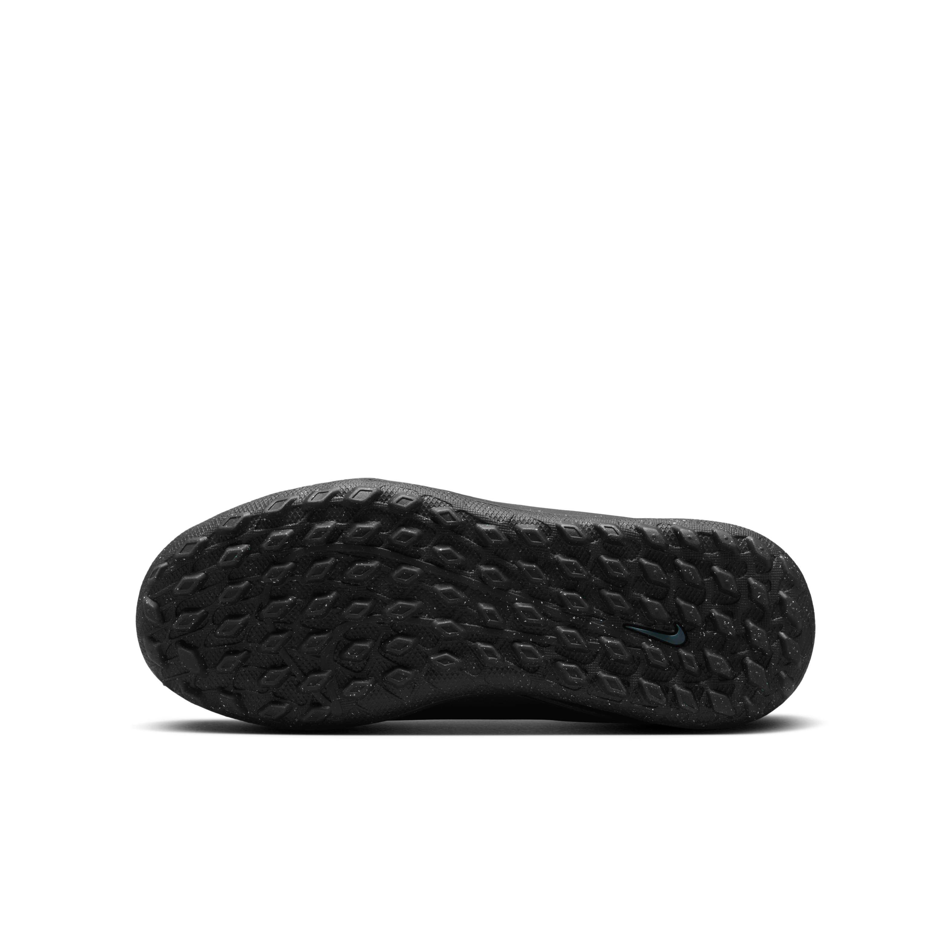 Nike Jr. Phantom GX 2 Club Turf Grade School Kids' "Black/Deep Jungle/Black" Soccer Shoe