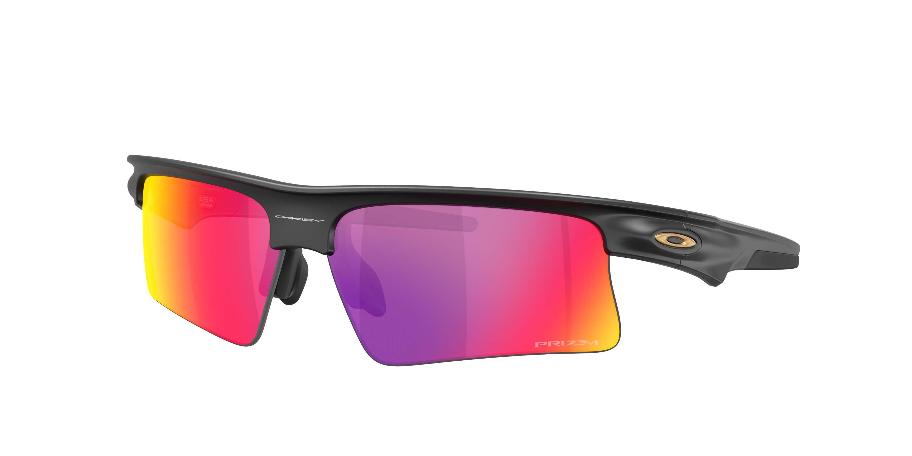Oakley BiSphaera Speed Prizm Road Sunglasses &ndash; Matte Black - BLACK/RED Thumbnail View 1