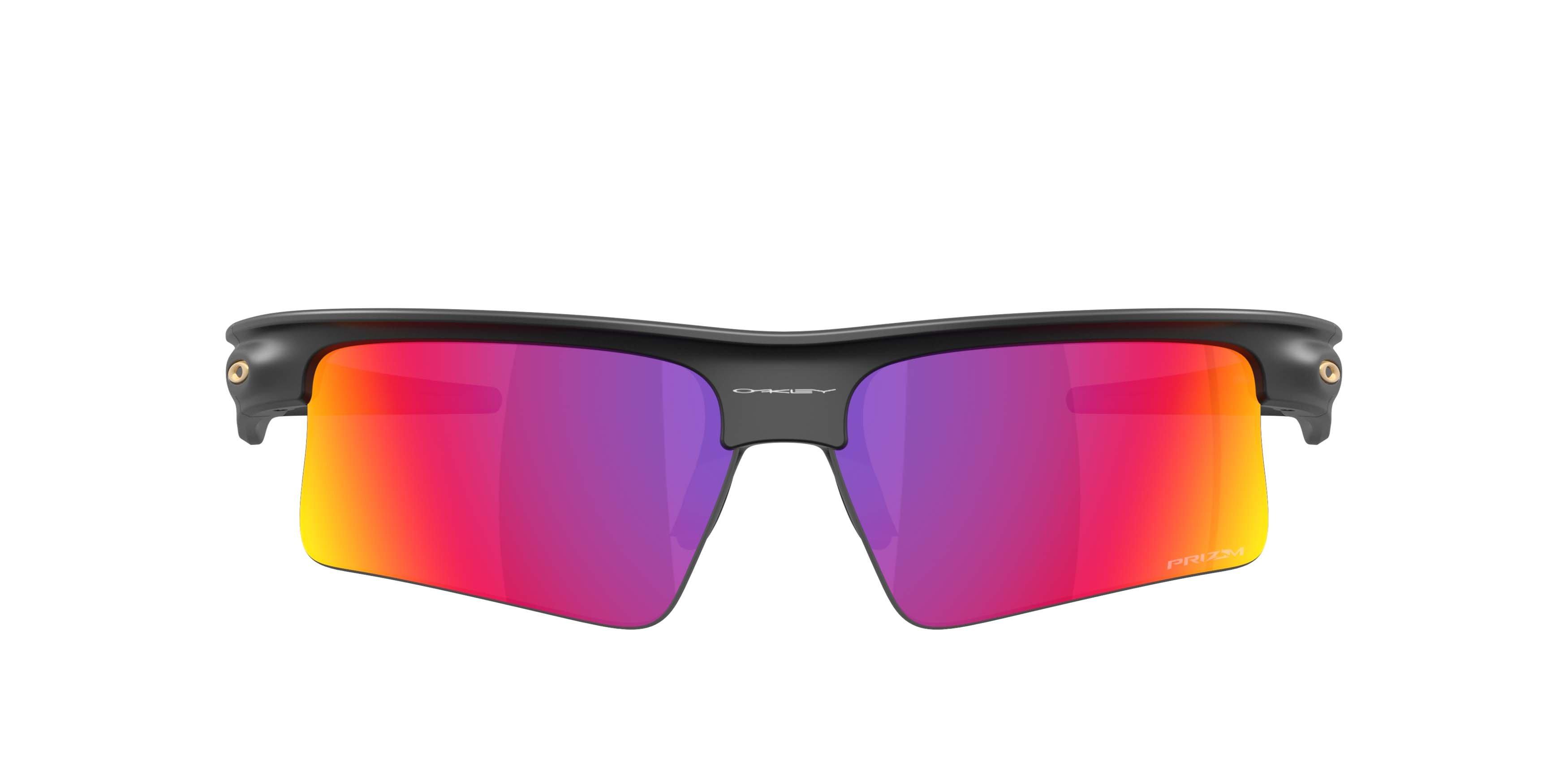 Oakley BiSphaera Speed Prizm Road Sunglasses &ndash; Matte Black - BLACK/RED Thumbnail View 2