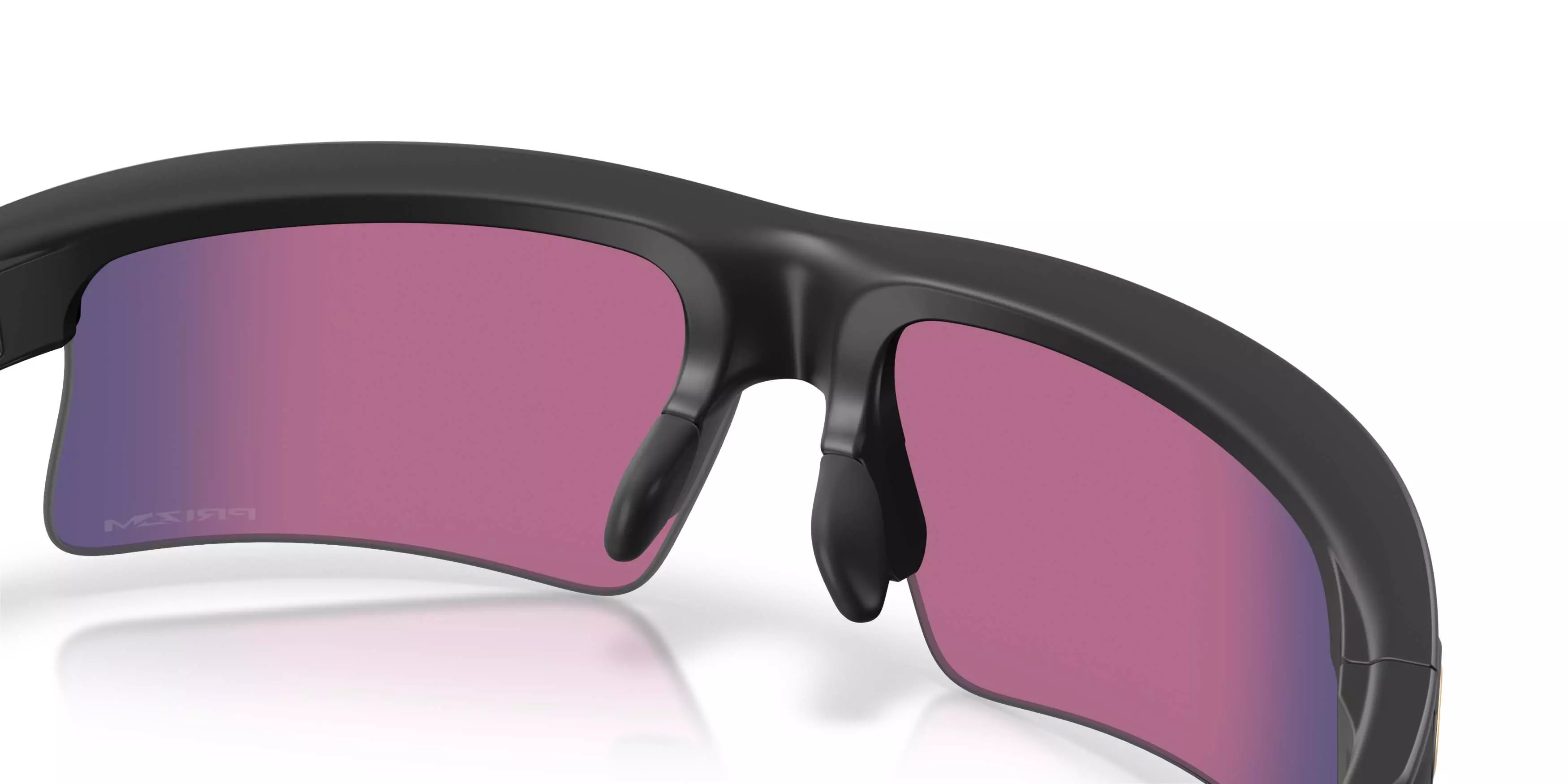 Oakley BiSphaera Speed Prizm Road Sunglasses &ndash; Matte Black - BLACK/RED