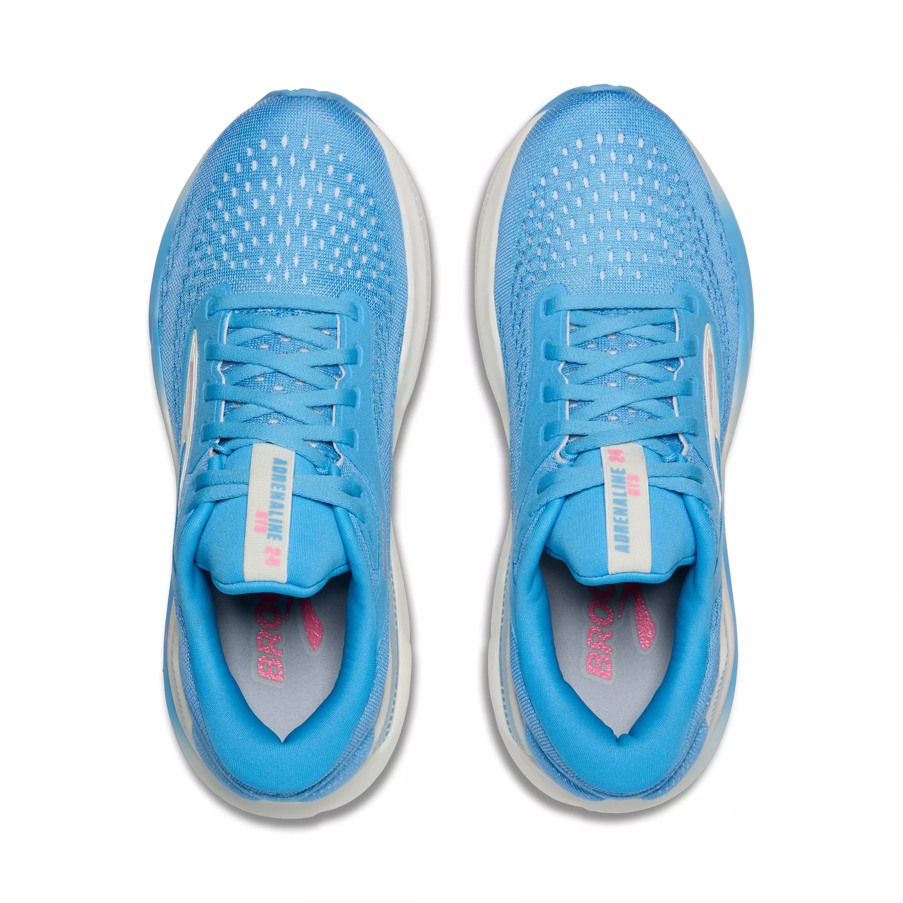 Brooks Adrenaline GTS 24 "Bonnie Blue/Grey/Pink" Women's Running Shoe - BLUE/GREY/PINK