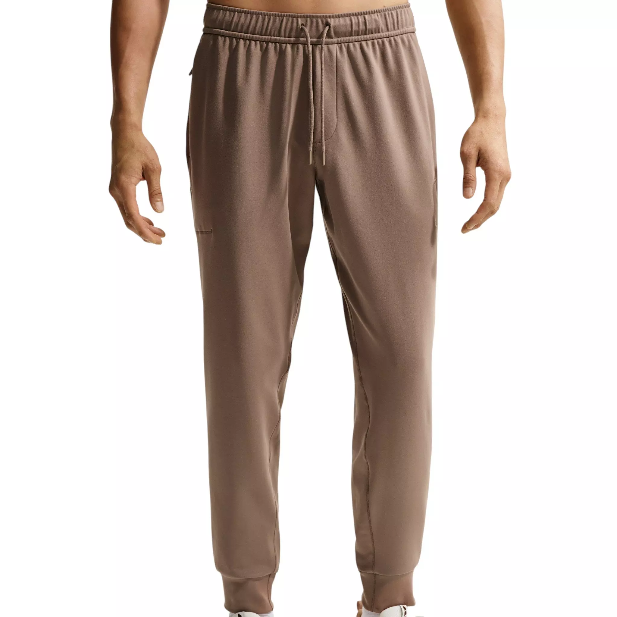 Nike Men's Primary NanoKnit Dri-FIT UV Protection Performance Joggers - Brown - BROWN