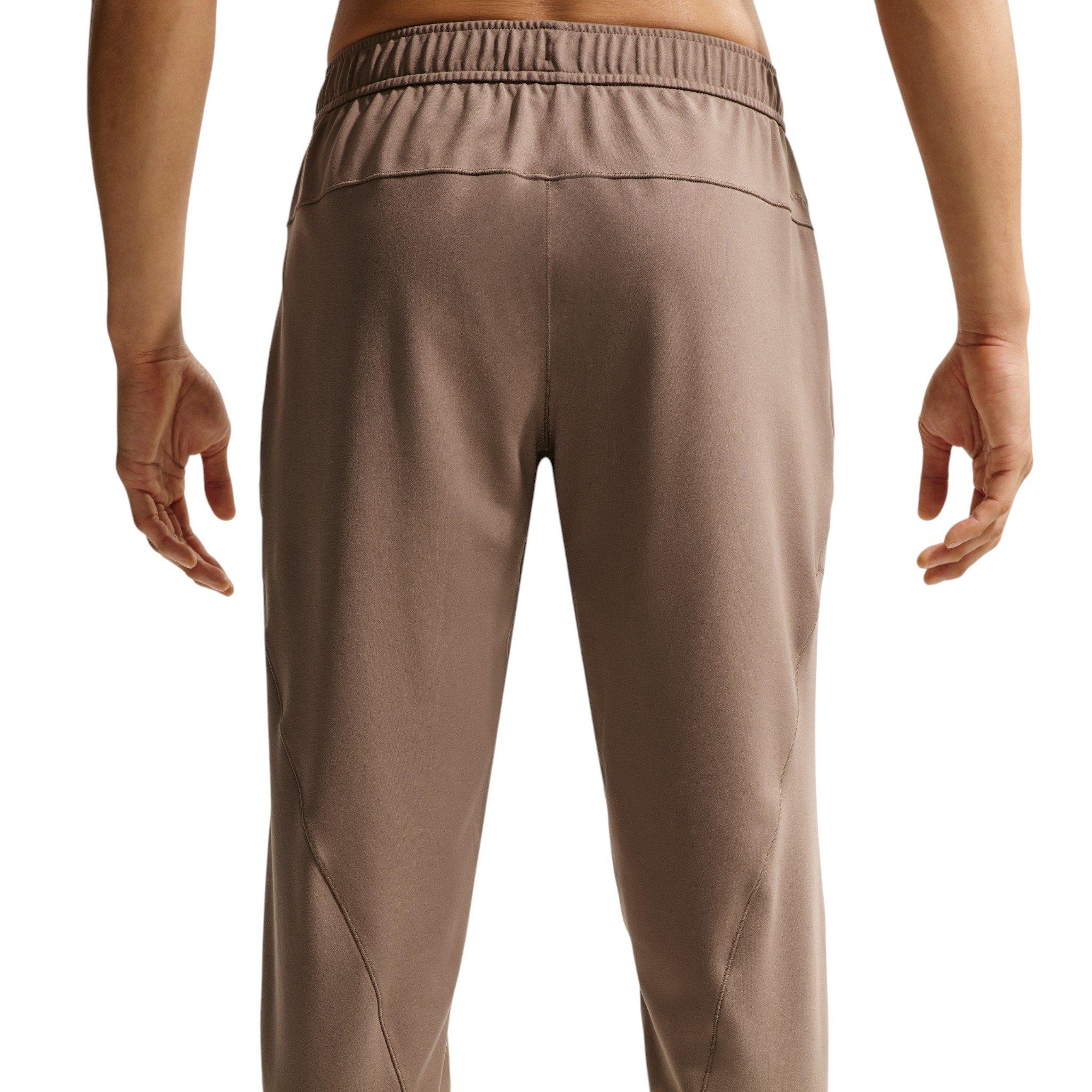 Nike Men's Primary NanoKnit Dri-FIT UV Protection Performance Joggers - Brown - BROWN