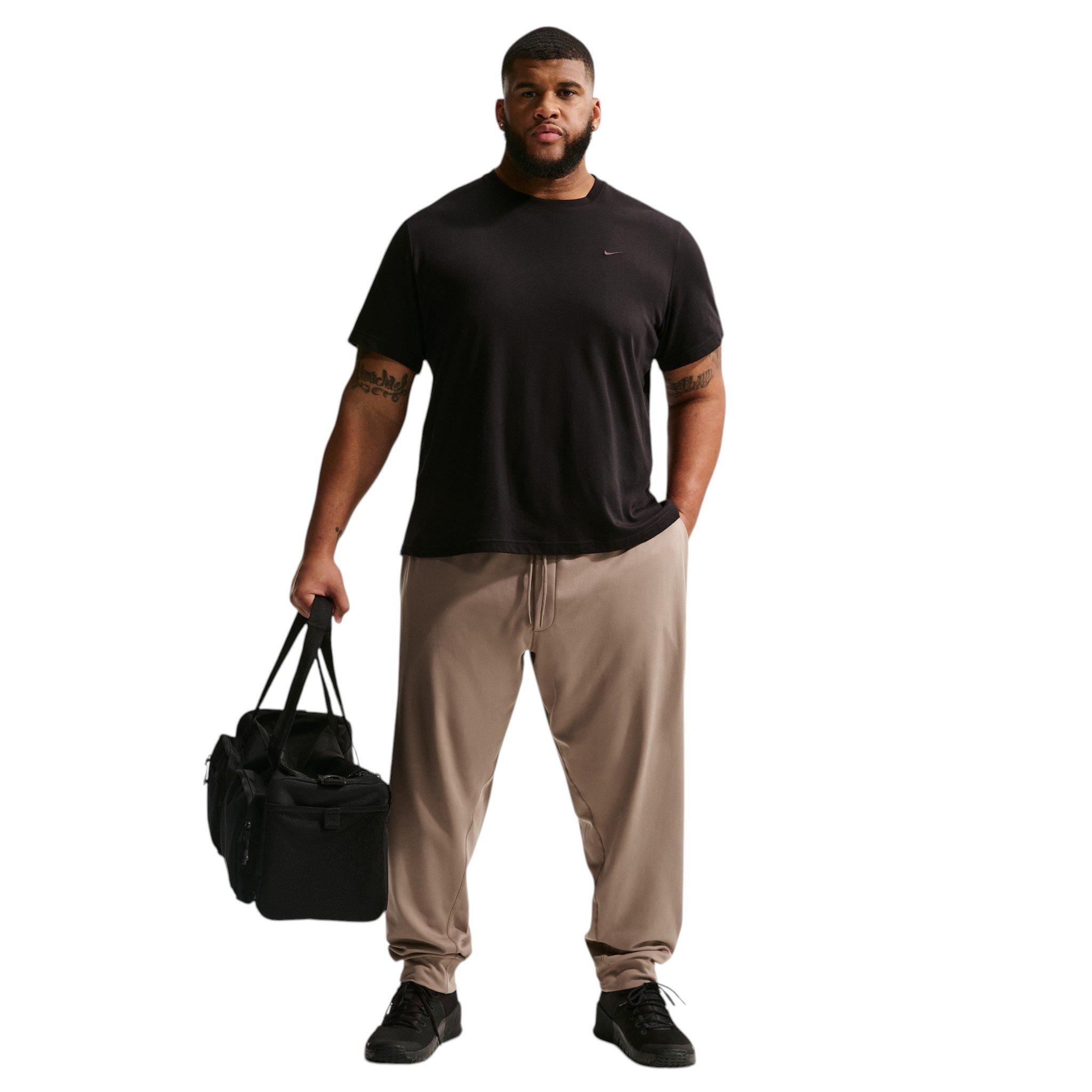 Nike Men's Primary NanoKnit Dri-FIT UV Protection Performance Joggers - Brown - BROWN