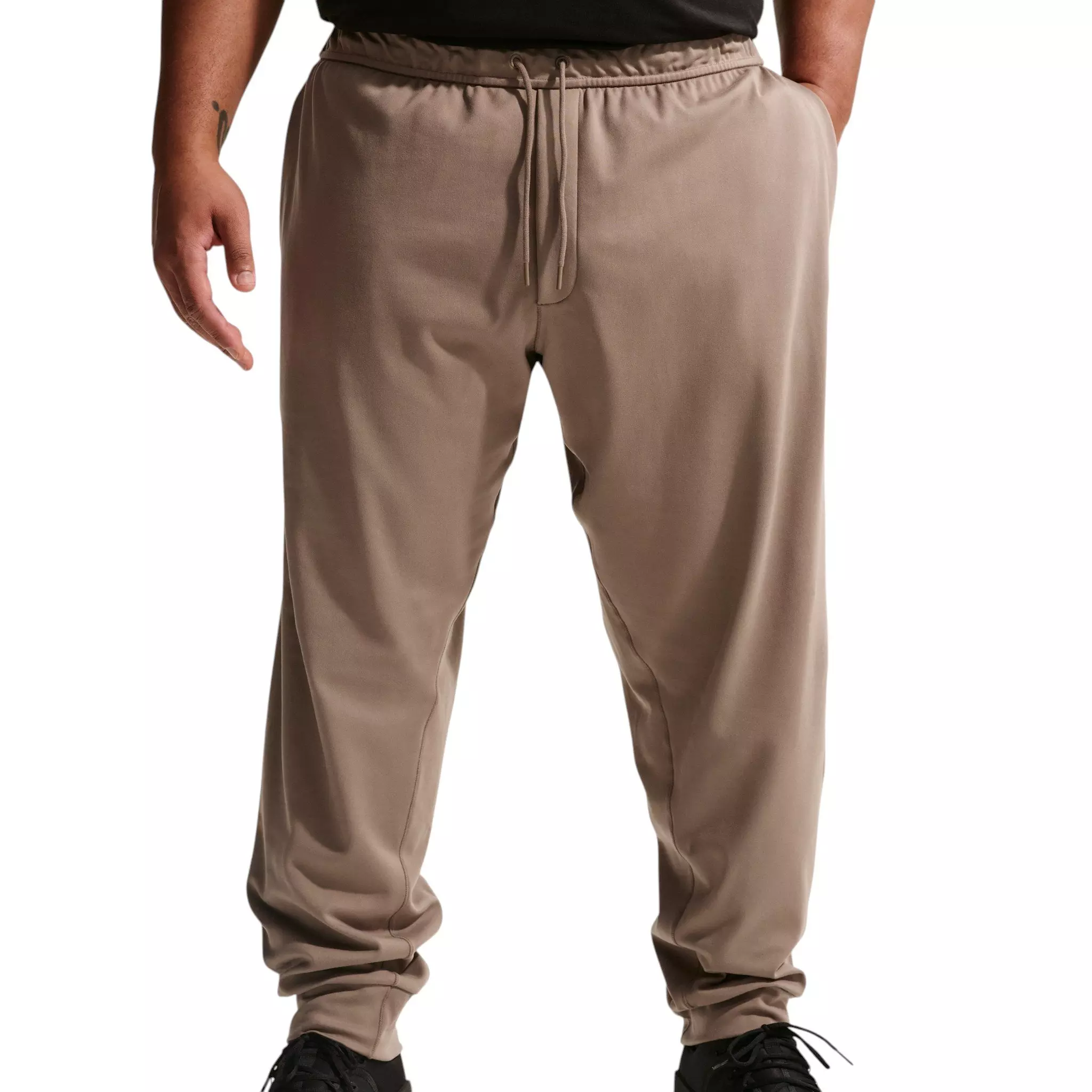 Nike Men's Primary NanoKnit Dri-FIT UV Protection Performance Joggers - Brown - BROWN