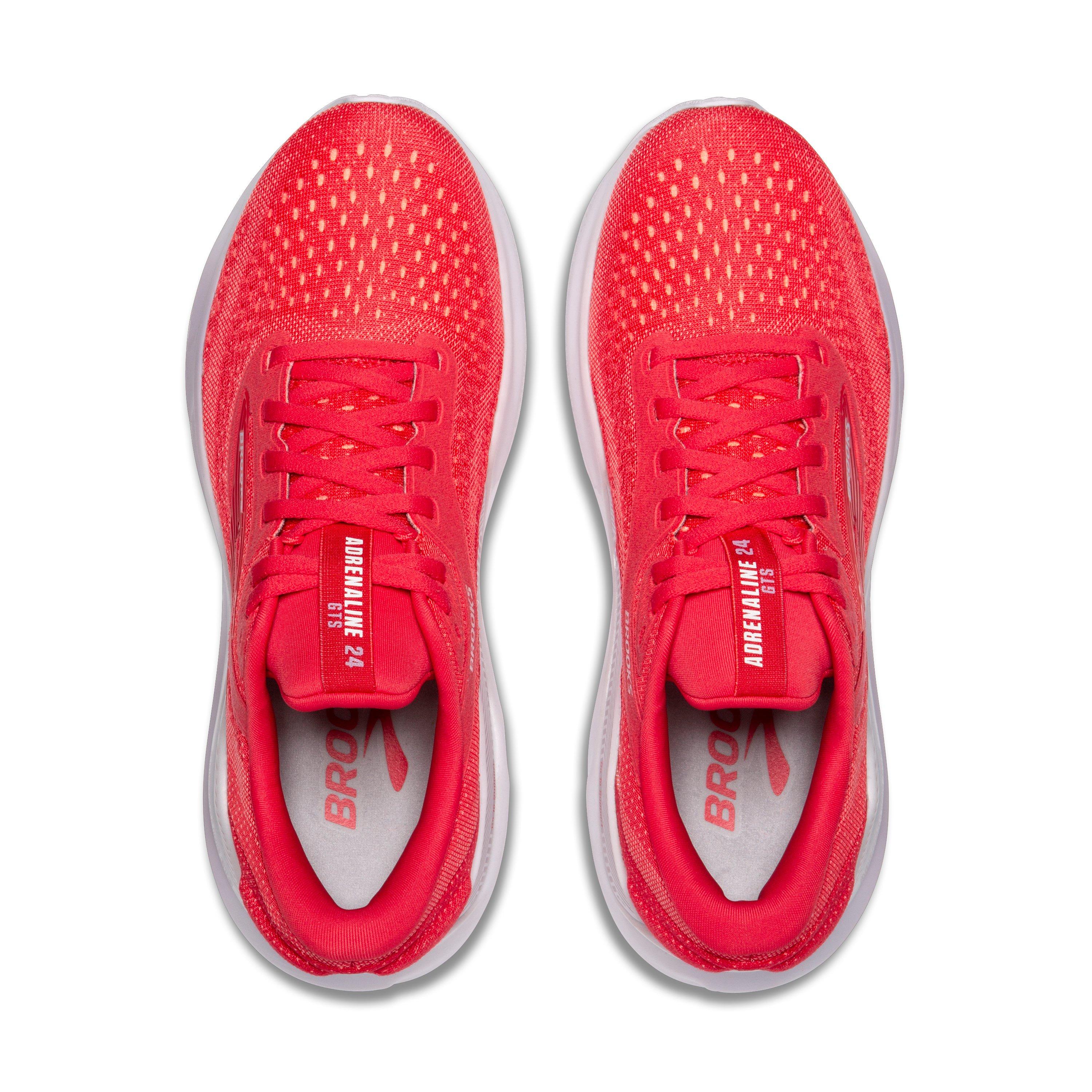 Brooks Adrenaline GTS 24 "Cayenne/Thistle/White" Women's Running Shoe - CAYENNE/THISTLE/WHITE Thumbnail View 5